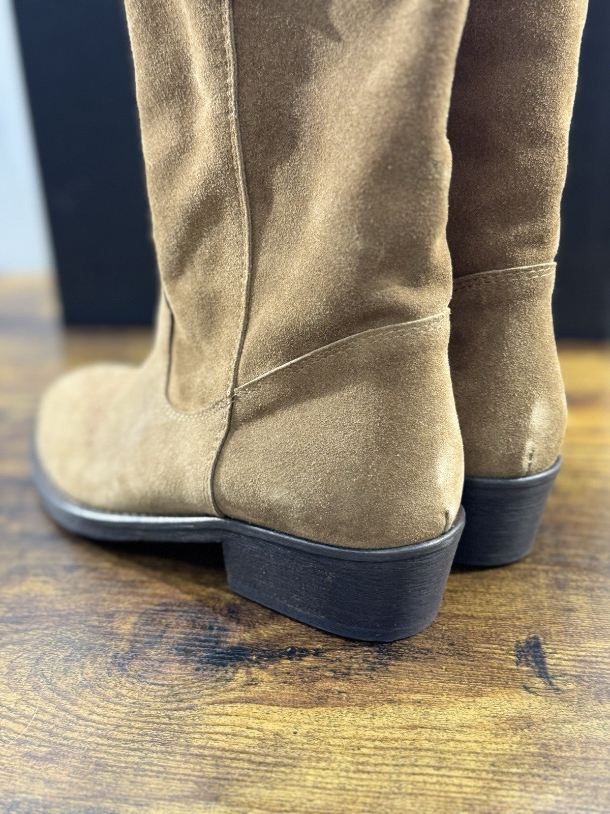Via roma 15 stivale donna Texano Suede luxury boot via roma 15 Icon 36