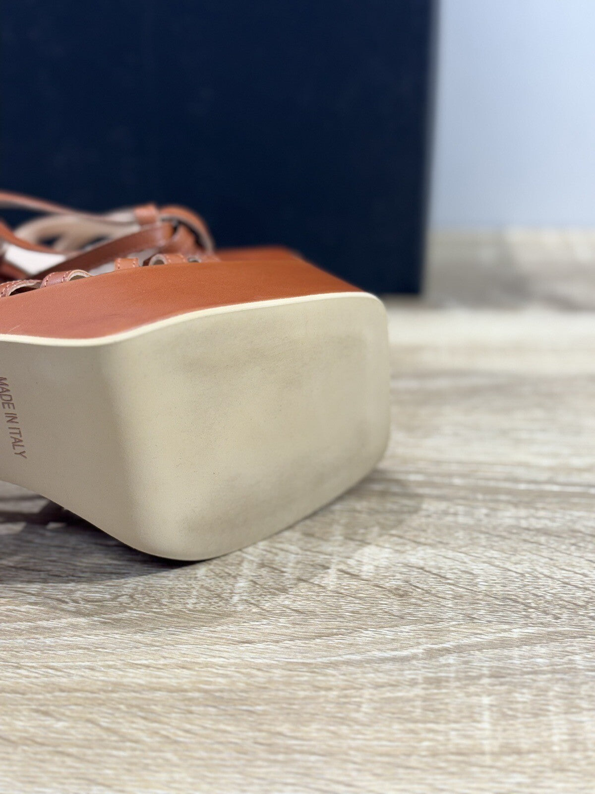 Fru.it Sandalo Donna Pelle Mattone Con Tacco Casual Sandal Donna 39