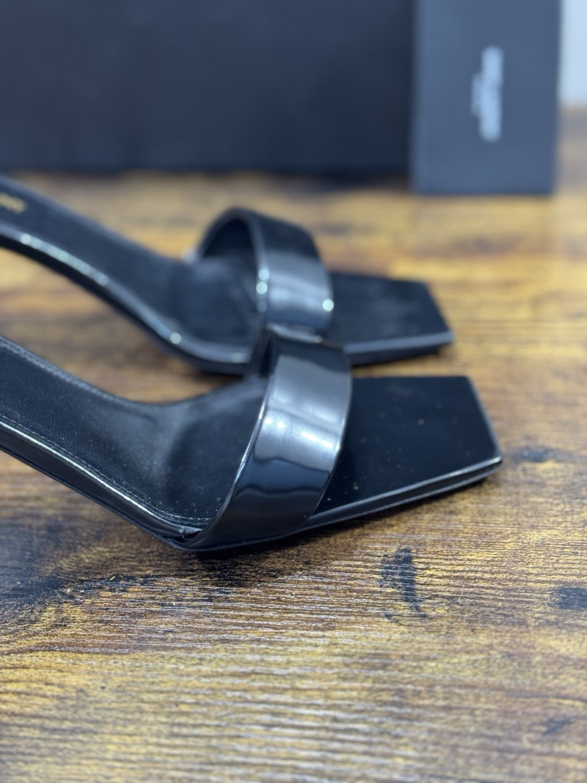 Saint Laurent Pam 70 Mules Nero Donna Luxury Saint Laurent Donna 37