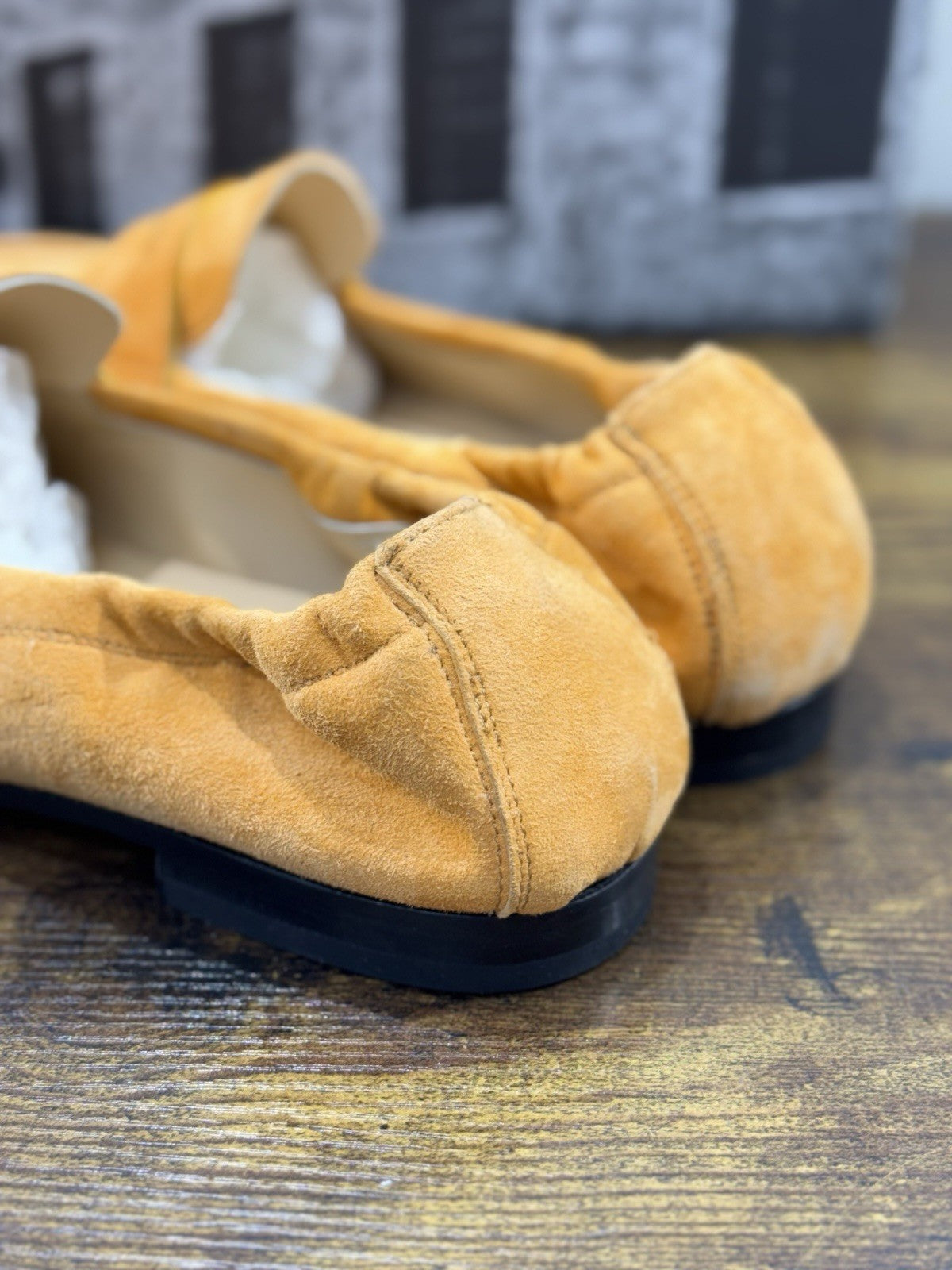 Botticelli Mocassino Suede Orange Causal Uomo 41