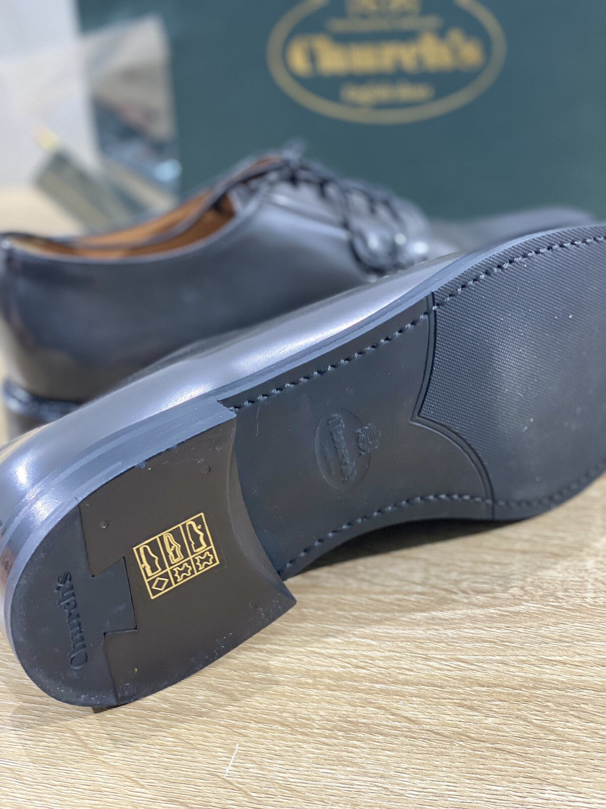 Church’s Shannon 2 Wr scarpa donna pelle asfalto Polish Binder church’s 36.5