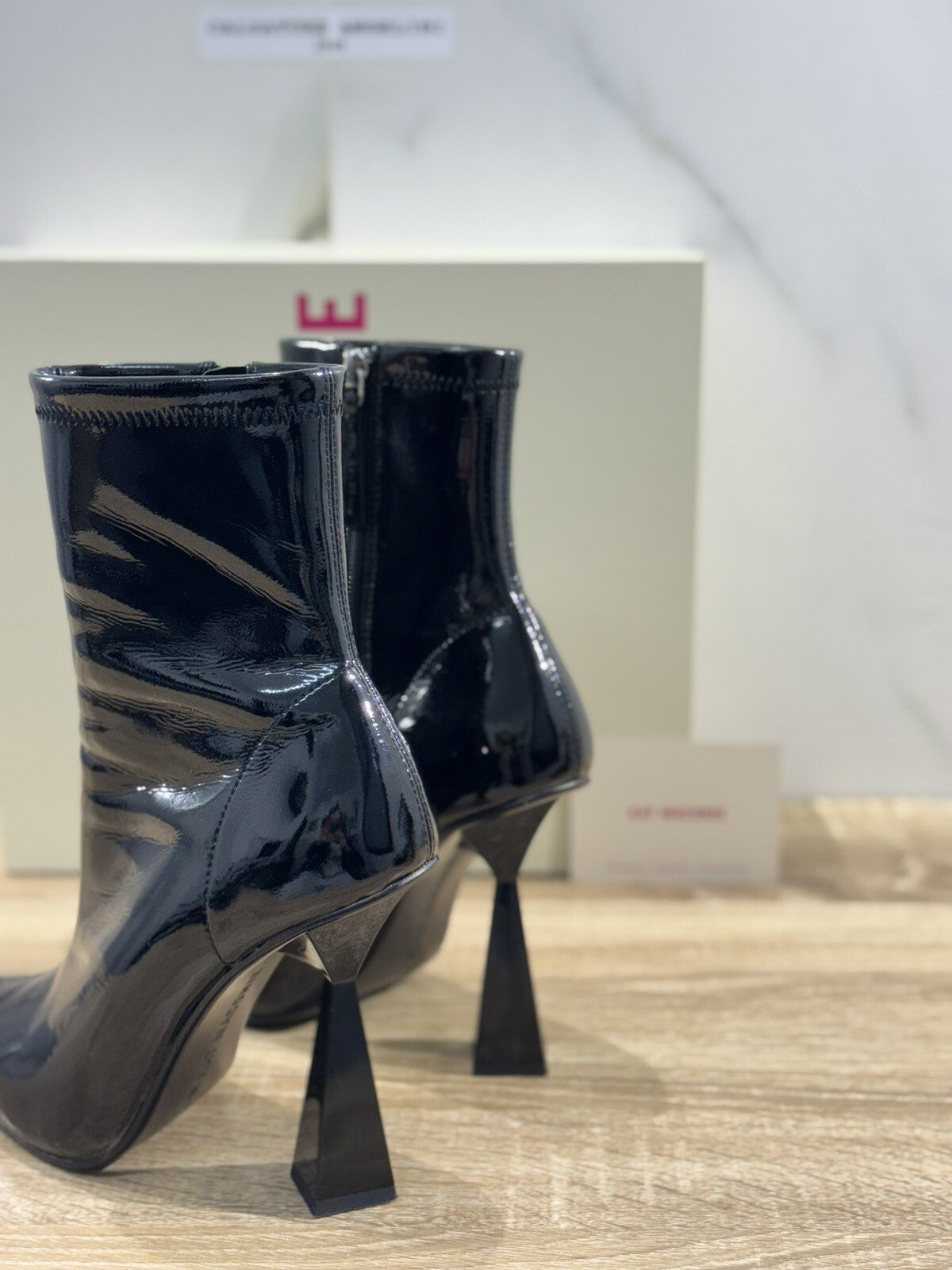 Kat Maconie Stivaletto Donna Chika Pelle Nero Luxury Kat Maconie Boot 38