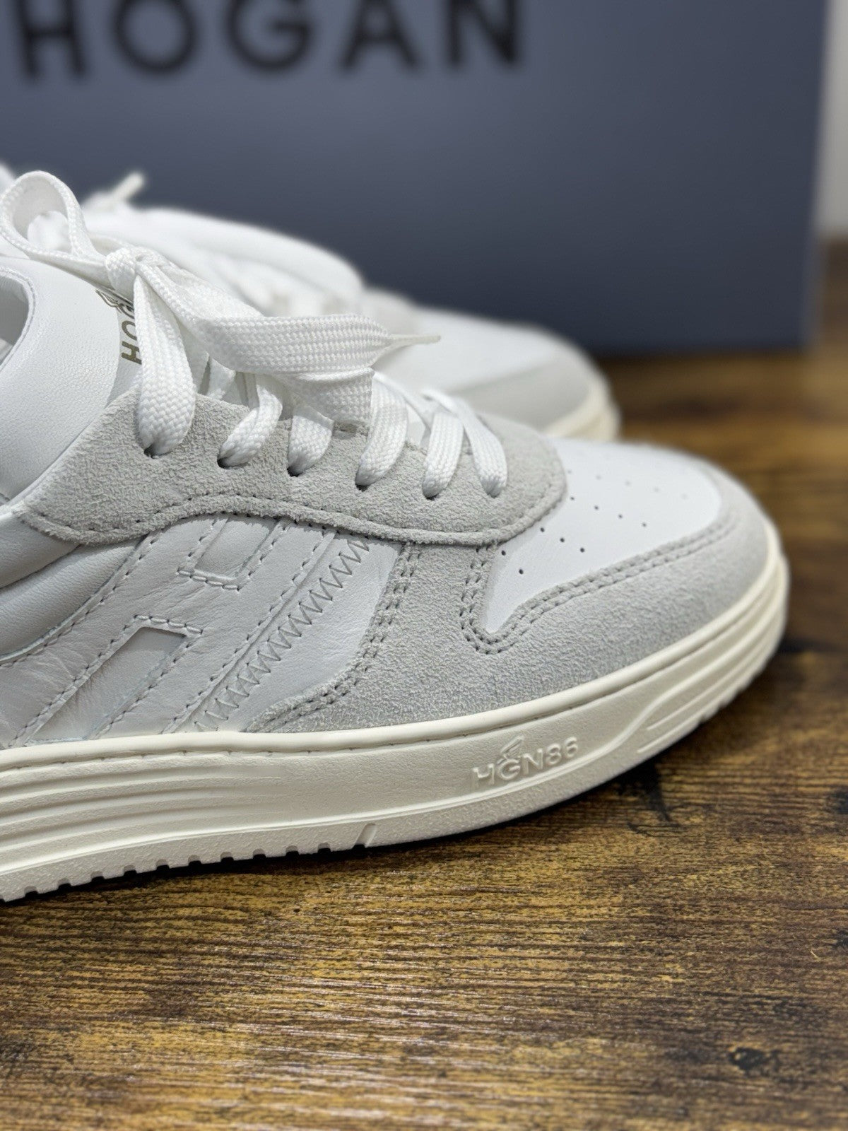 Hogan H630 Sneaker Bianca Memory Foam Luxury Hogan Uomo 44