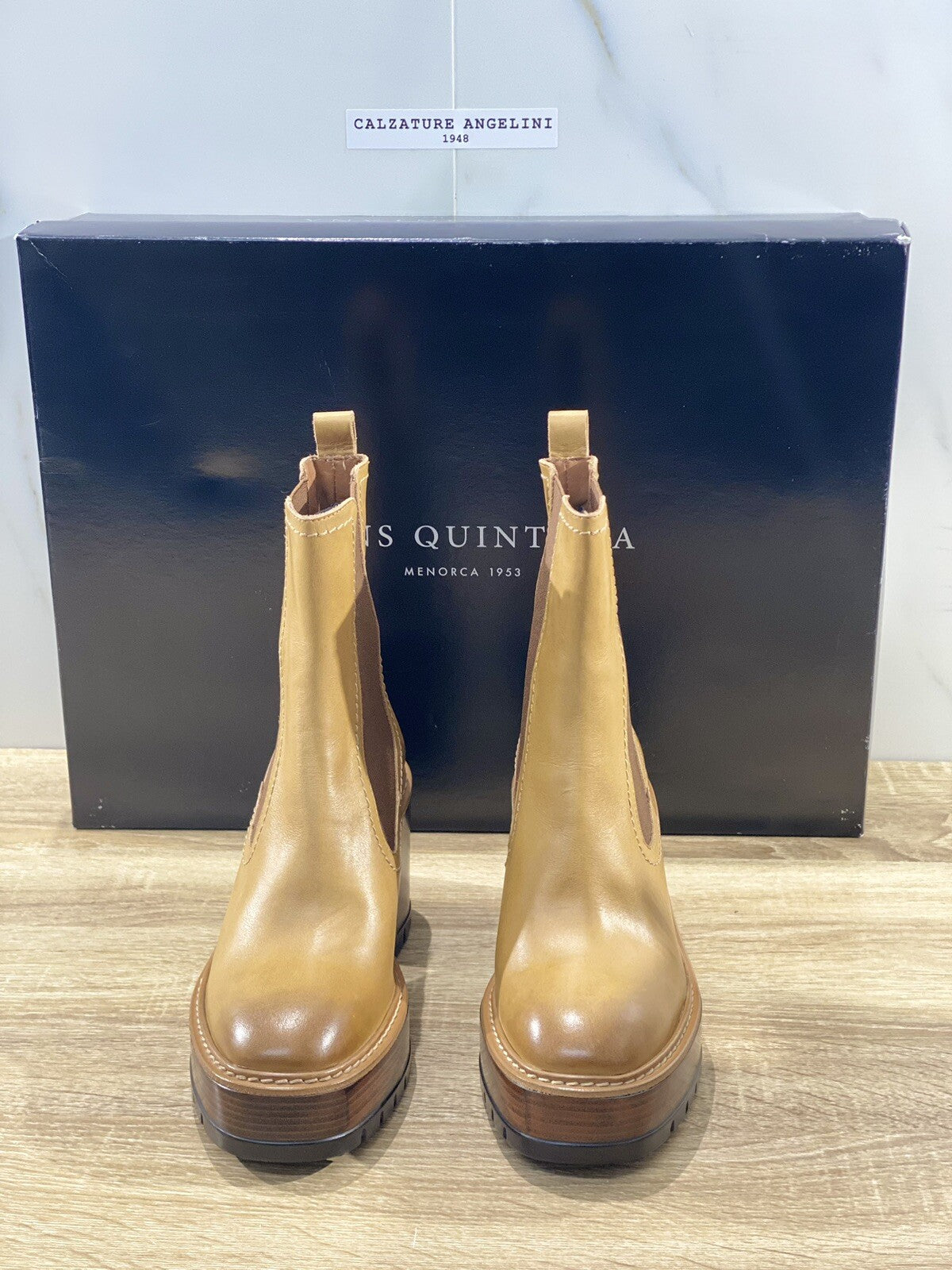 Pons Quintana Chelsea Boot Donna pelle Cuoio zeppa luxury boot pons quintana 37