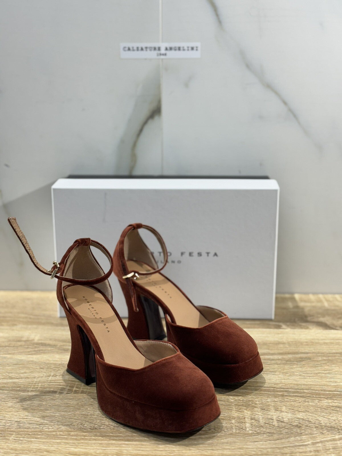 Roberto Festa Pumps Nicla Velluto Borgogna Casual Shoes 37