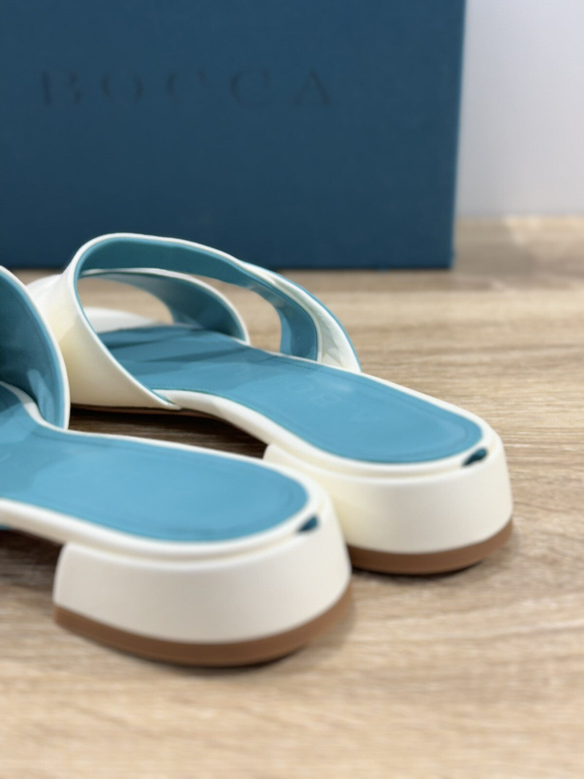 A.Bocca Sandalo Donna Mules Turchese Luxury Woman Sandal A.Bocca 36
