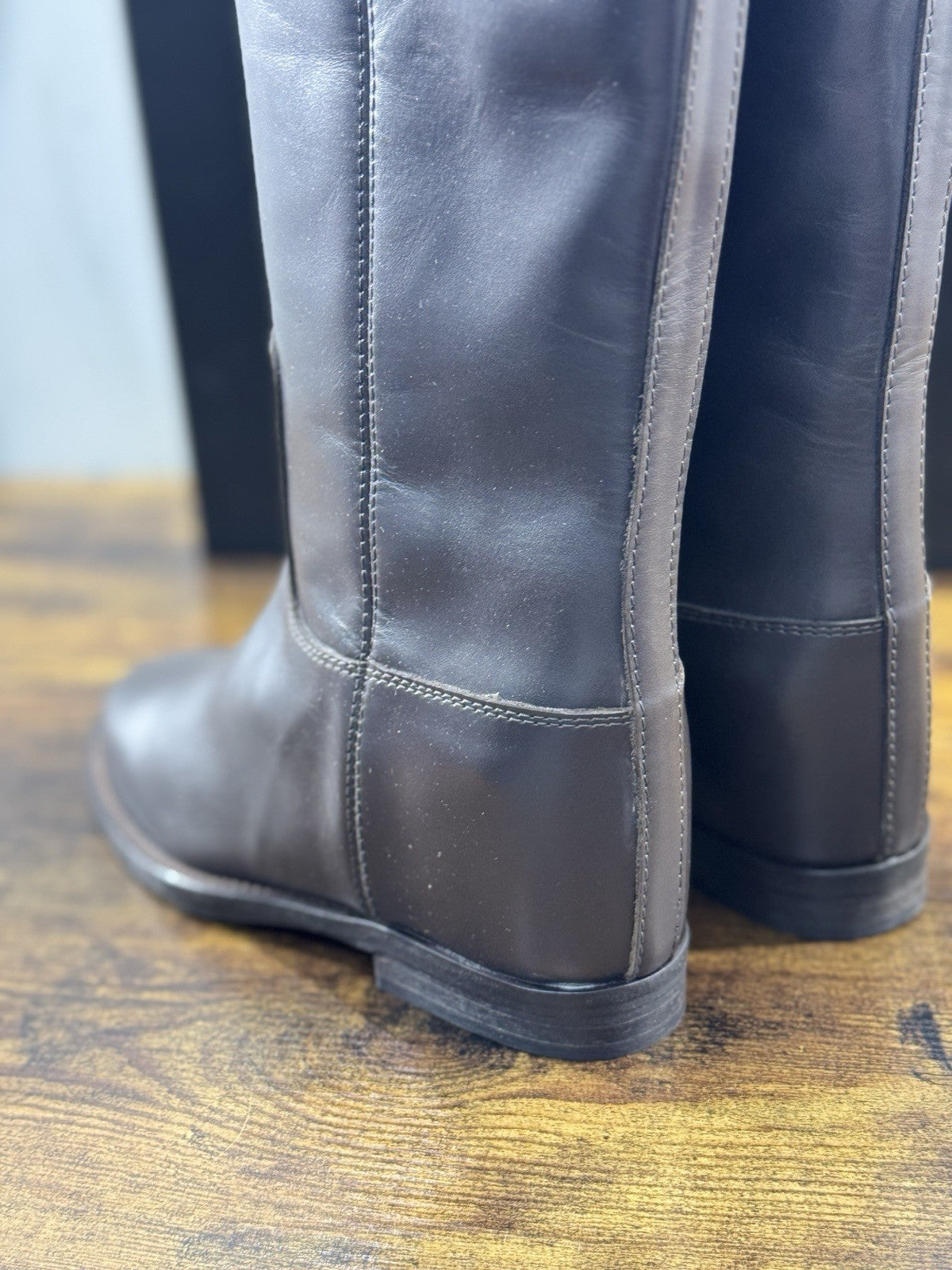 Via roma 15 stivale donna 3807 Pelle Marrone luxury boot via roma 15 Icon 36