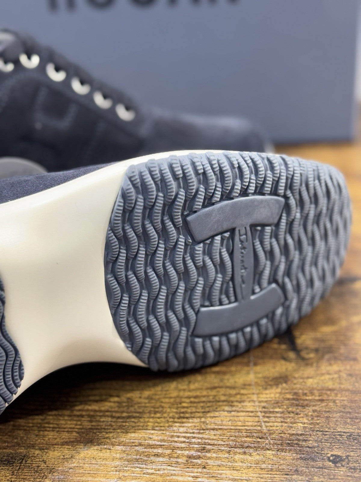 hogan interactive Sneaker Pelle Suede Blu Uomo 41