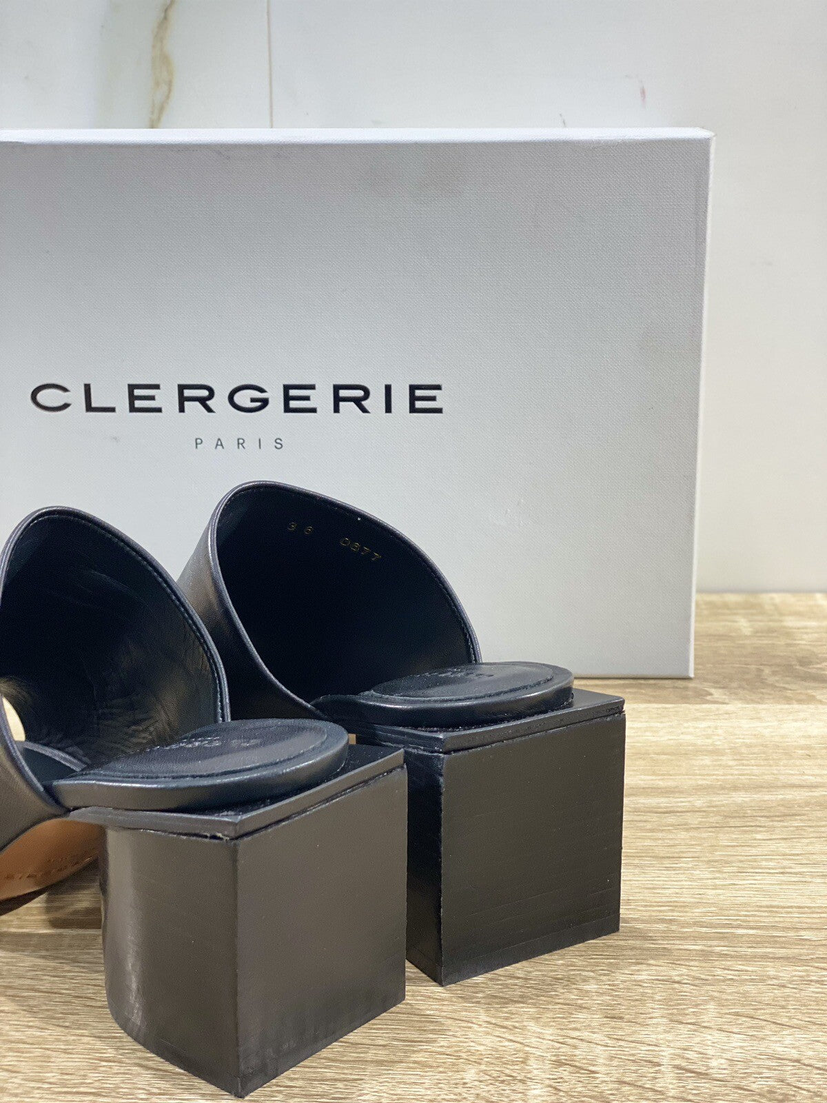 Clergerie Sandalo Donna Edith Nero Pelle Luxury Clergerie Sandal 40