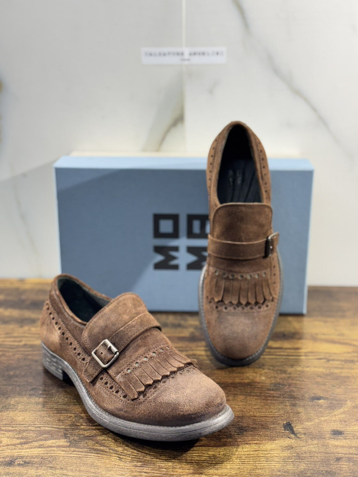 Moma Mocassino Uomo Pelle T Moro Suede luxury moma men shoes 40