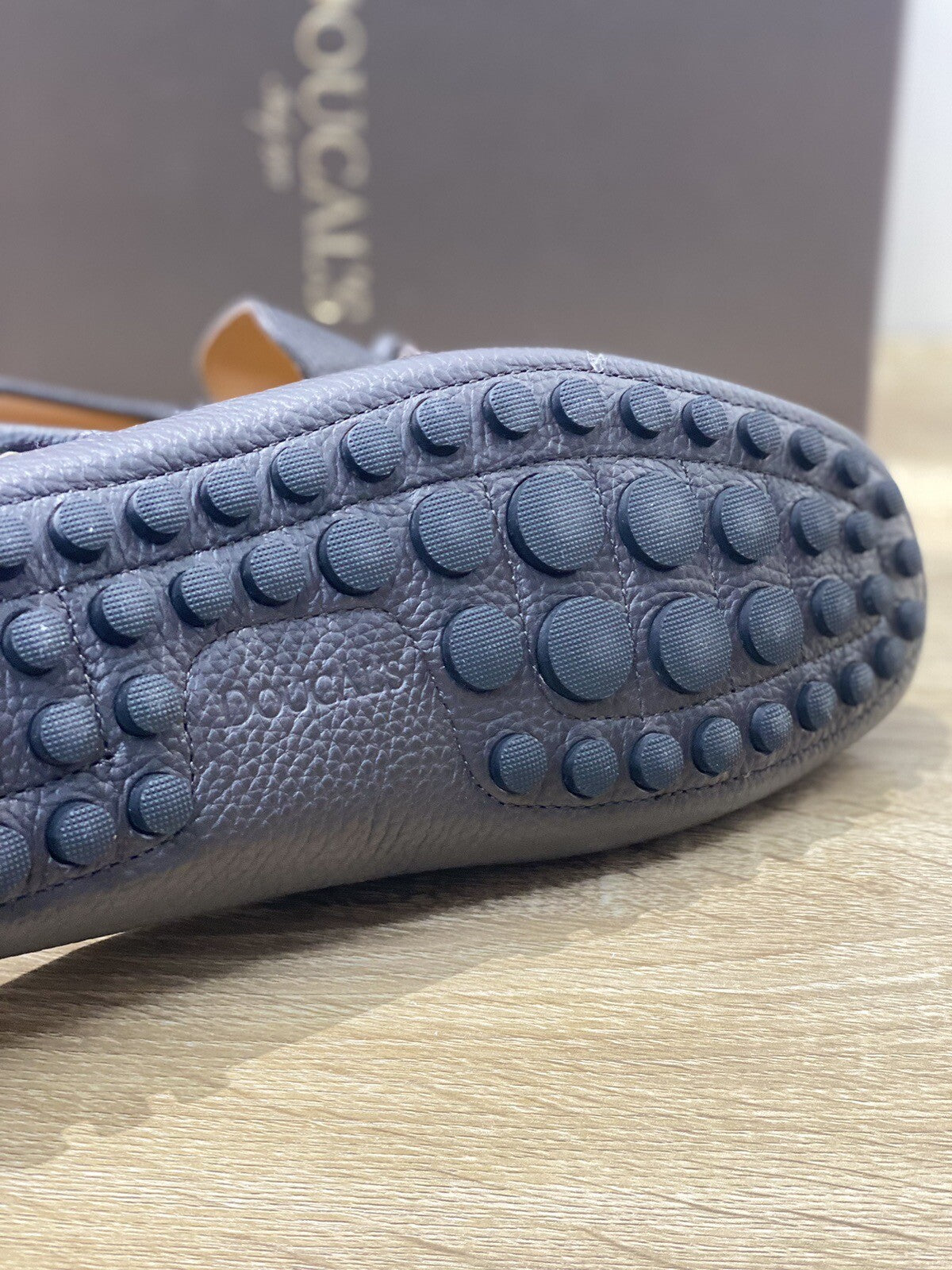 Doucal’s Mocassino Uomo Nova Driver Pelle Testa Moro Luxury Men 40
