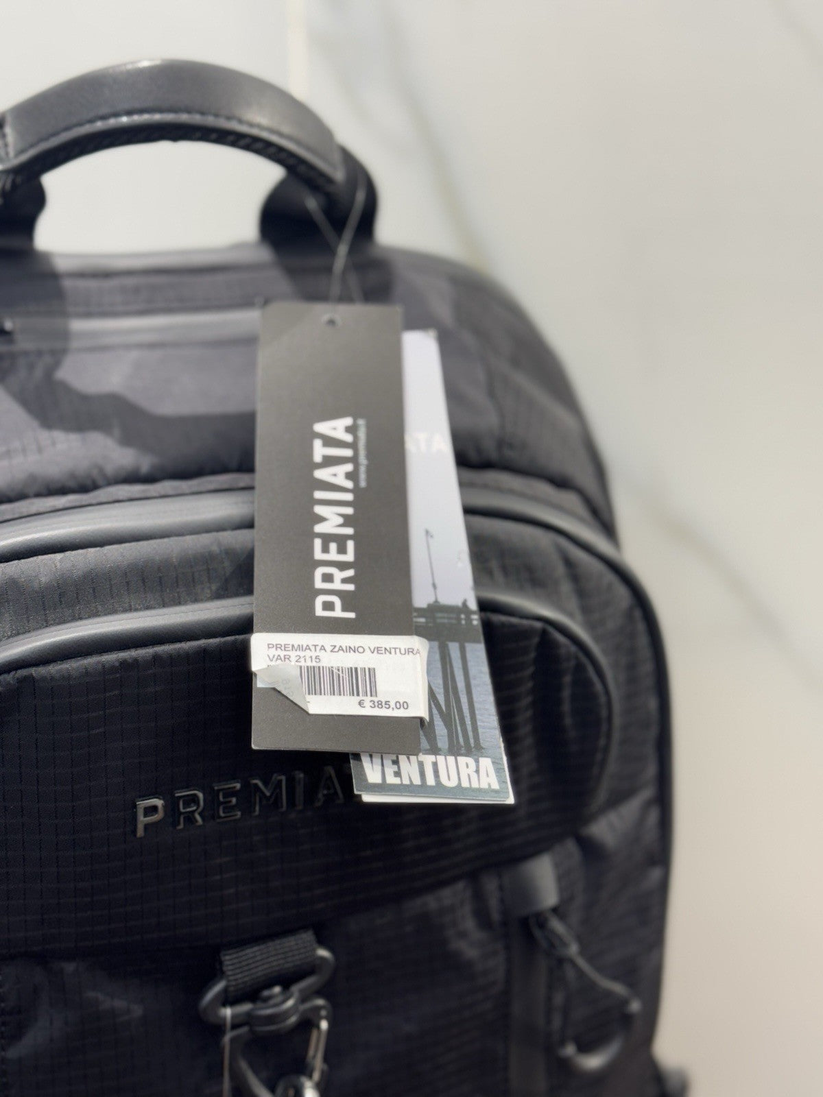 Premiata Zaino Ventura 2115 Casual Backpack Premiata Nero Uomo