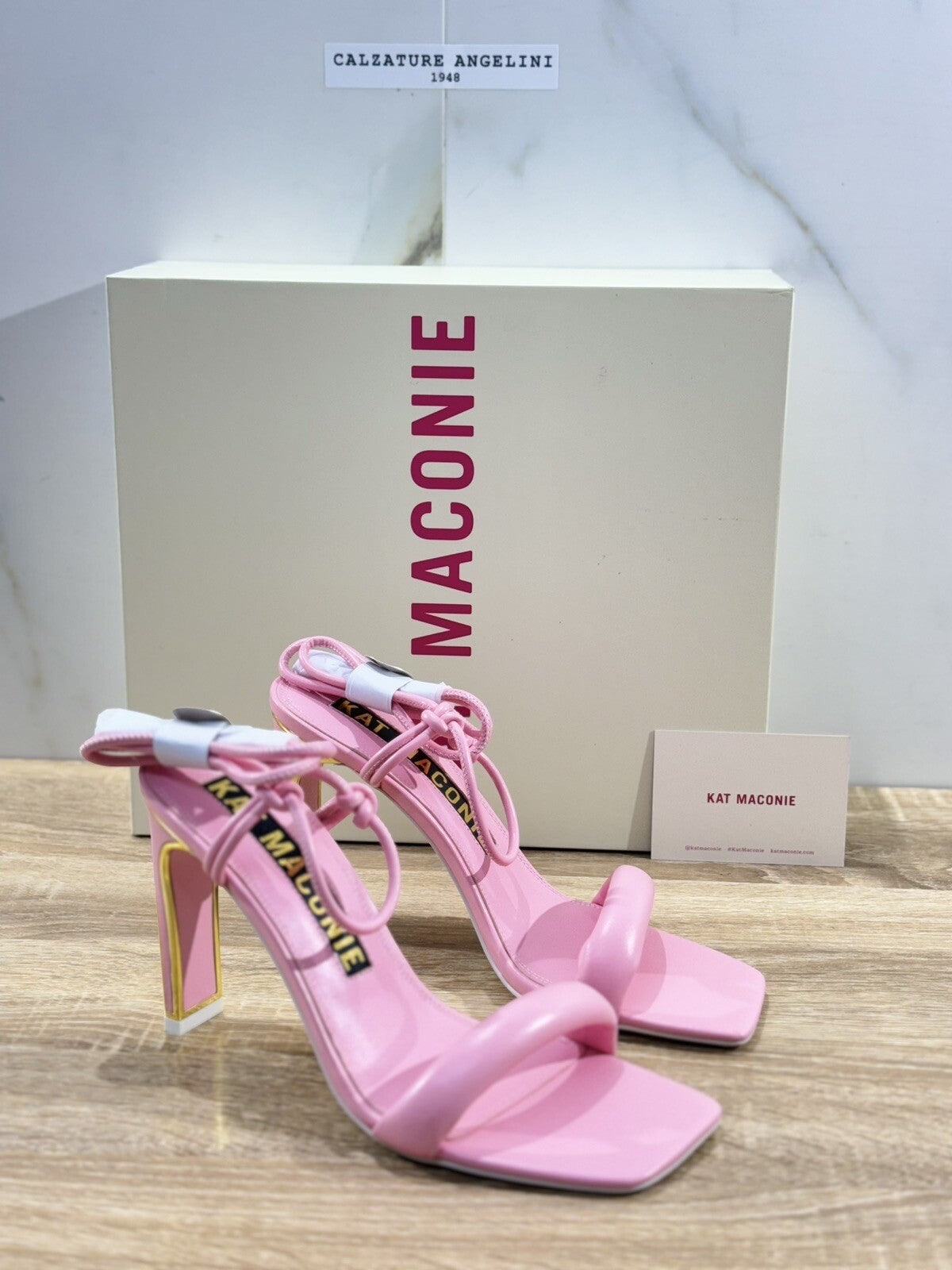 Kat Maconie Sandalo Donna Shara Pelle Rosa Luxury Kat Maconie 41
