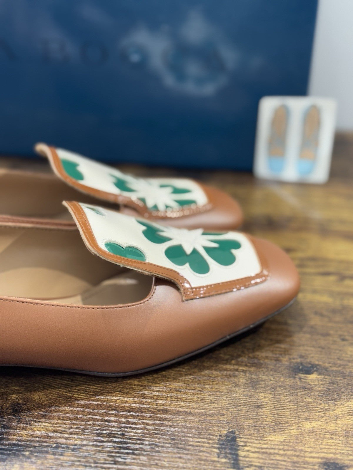 A.bocca Mocassino Con Tacco Pelle Cuoio Icon A.bocca Donna 39