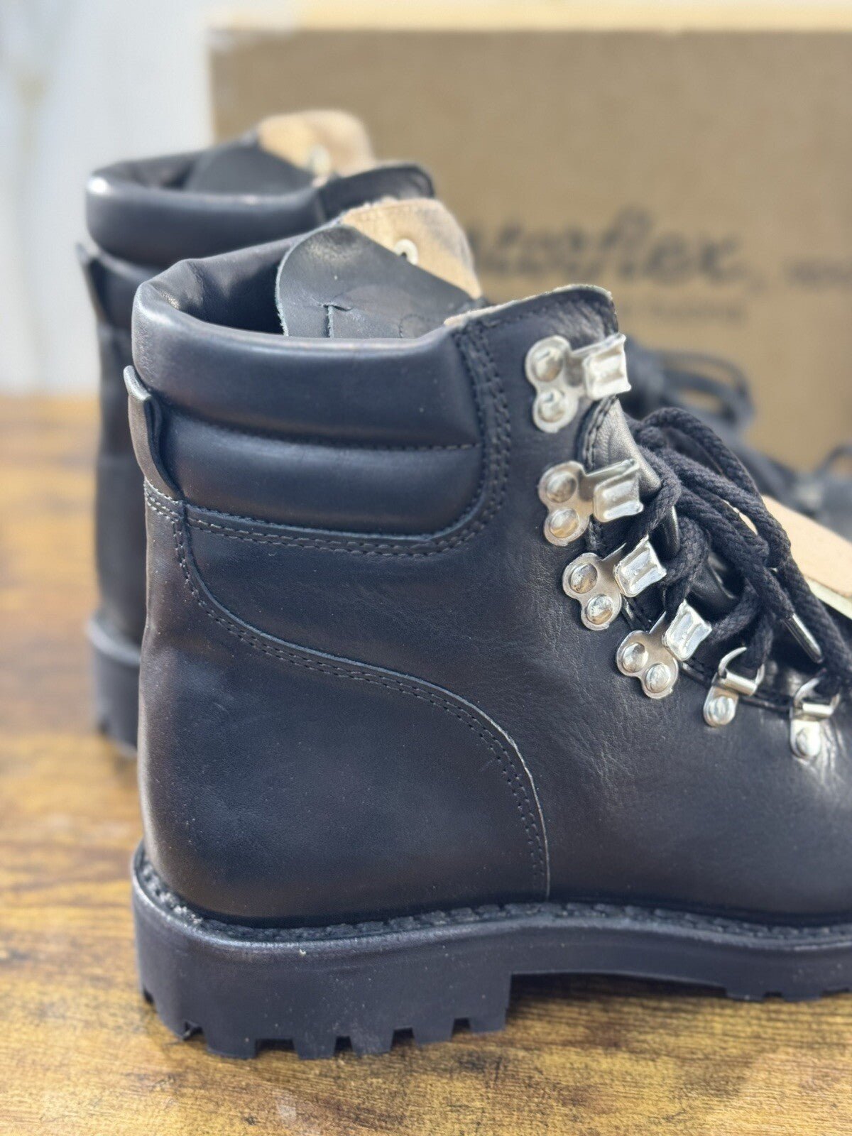 Astorflex Polacchino Uomo Rockflex Pelle Nera St Moritz Casual Boot Uomo 39