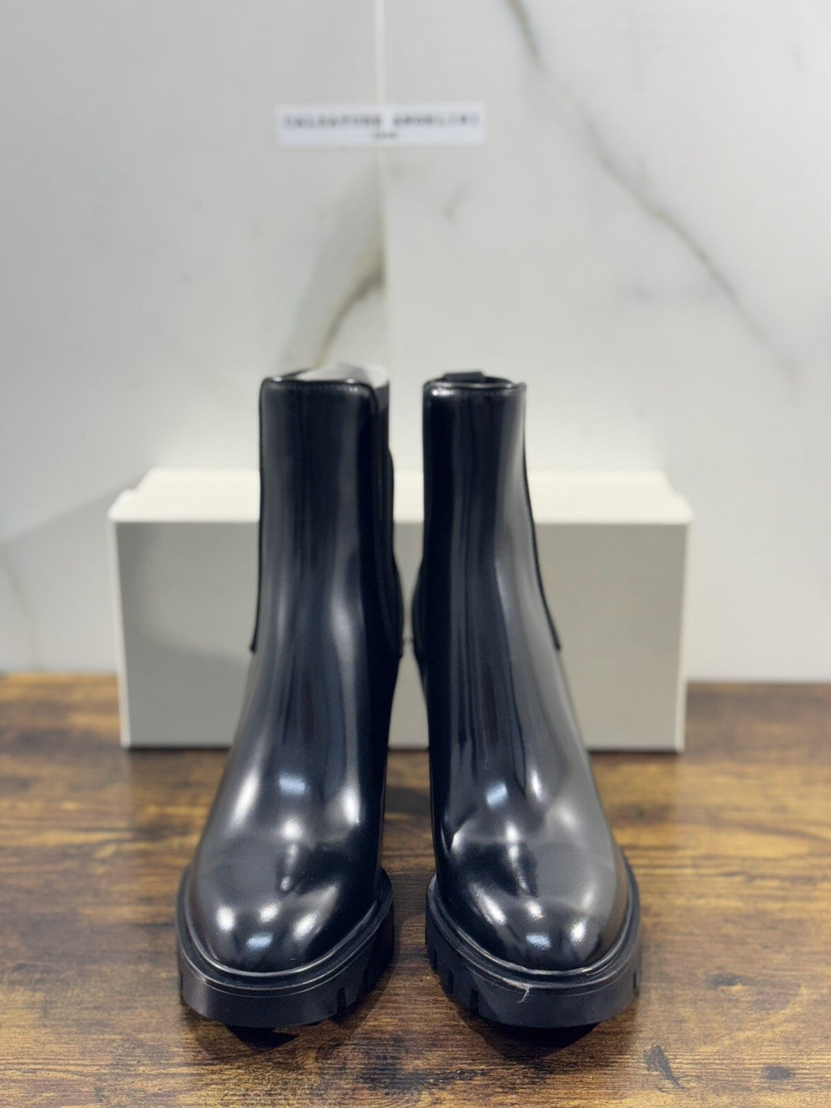 Santoni Tronchetto Donna Pelle Nera Casual Luxury Boot Woman Santoni 39