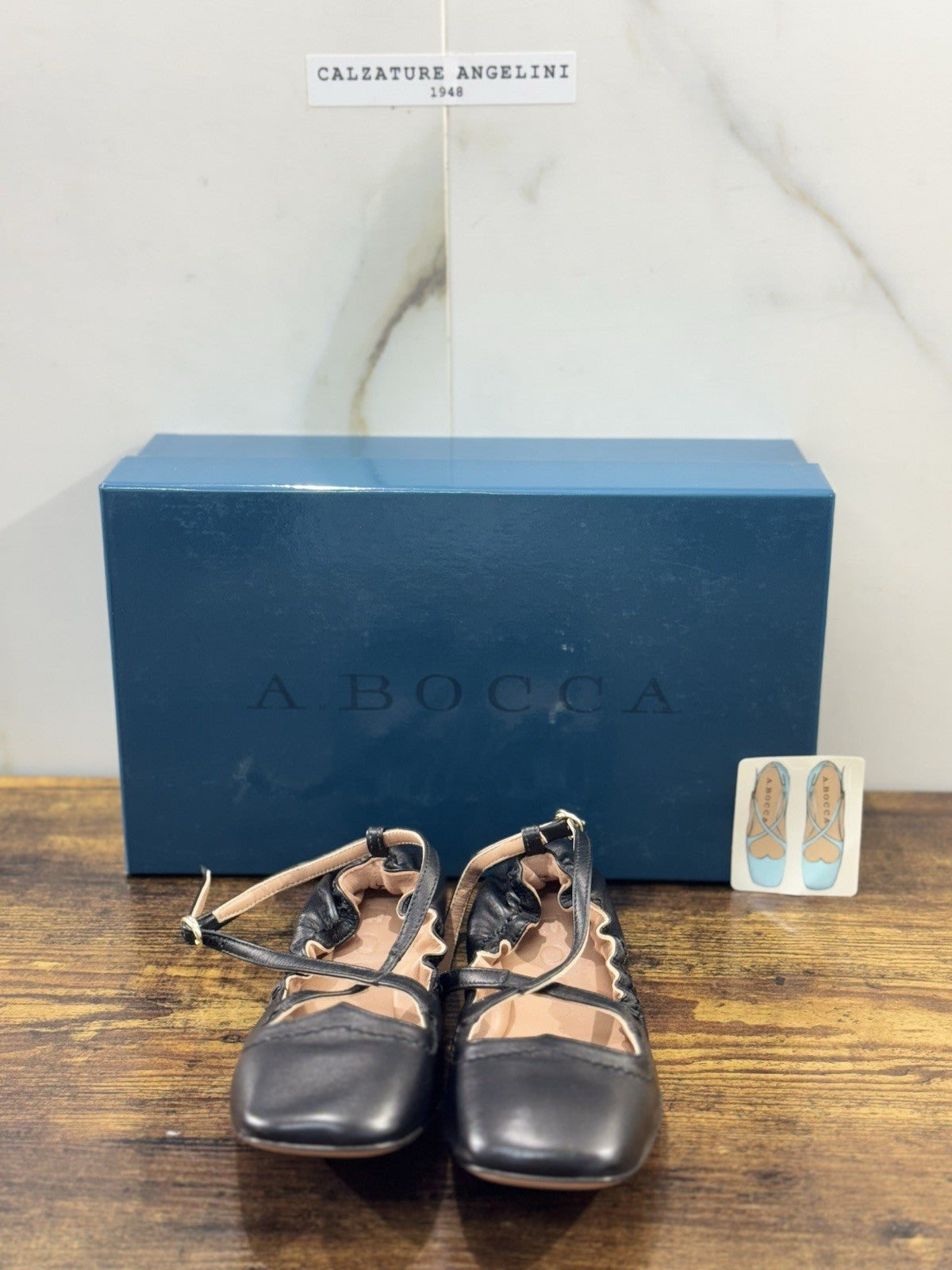 A.bocca Ballerina Nappa Nera Icon A.bocca Donna 36