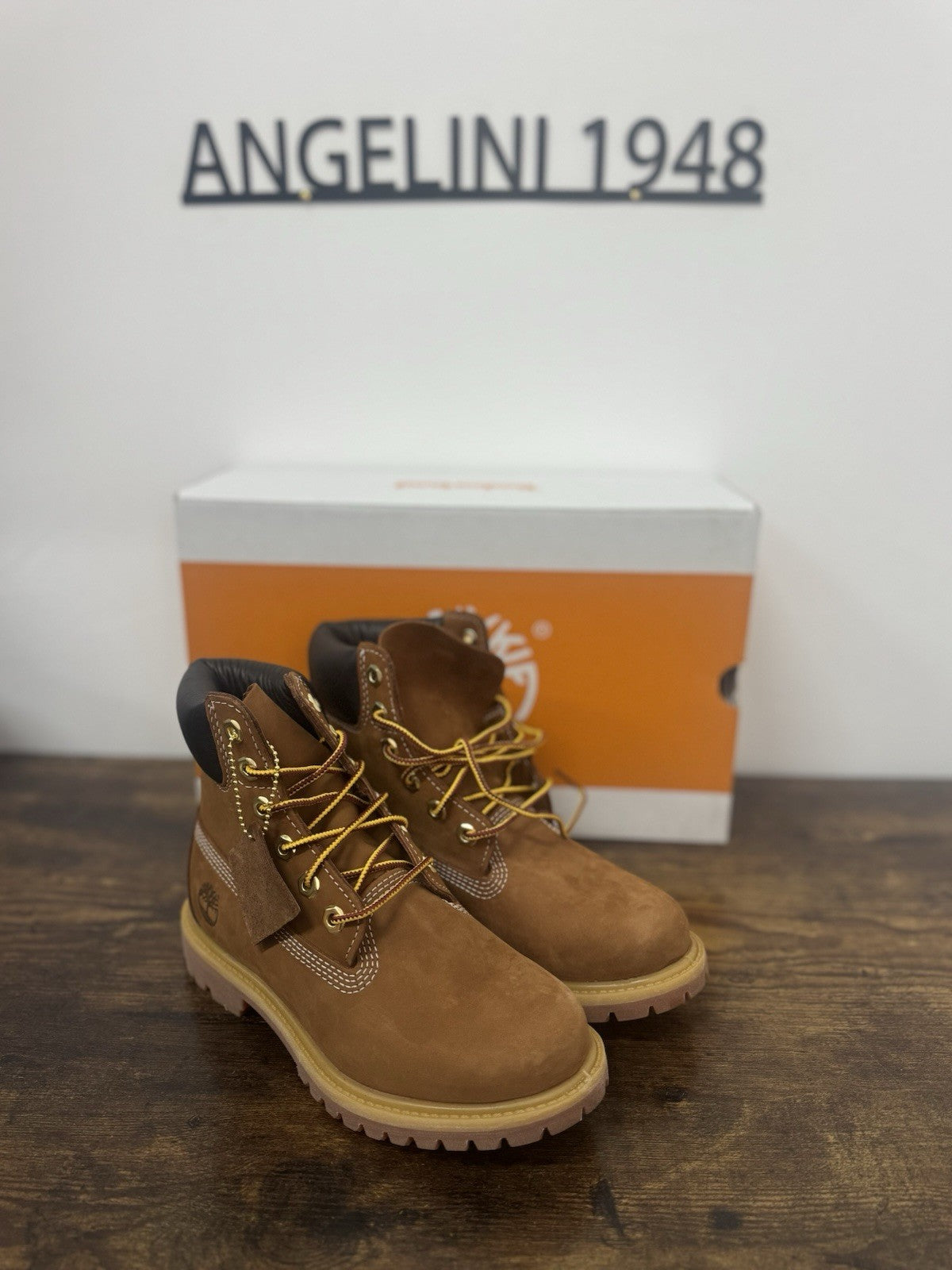 Timberland Icon Boot 6 In Lace Waterproof Pelle Brown Donna 37