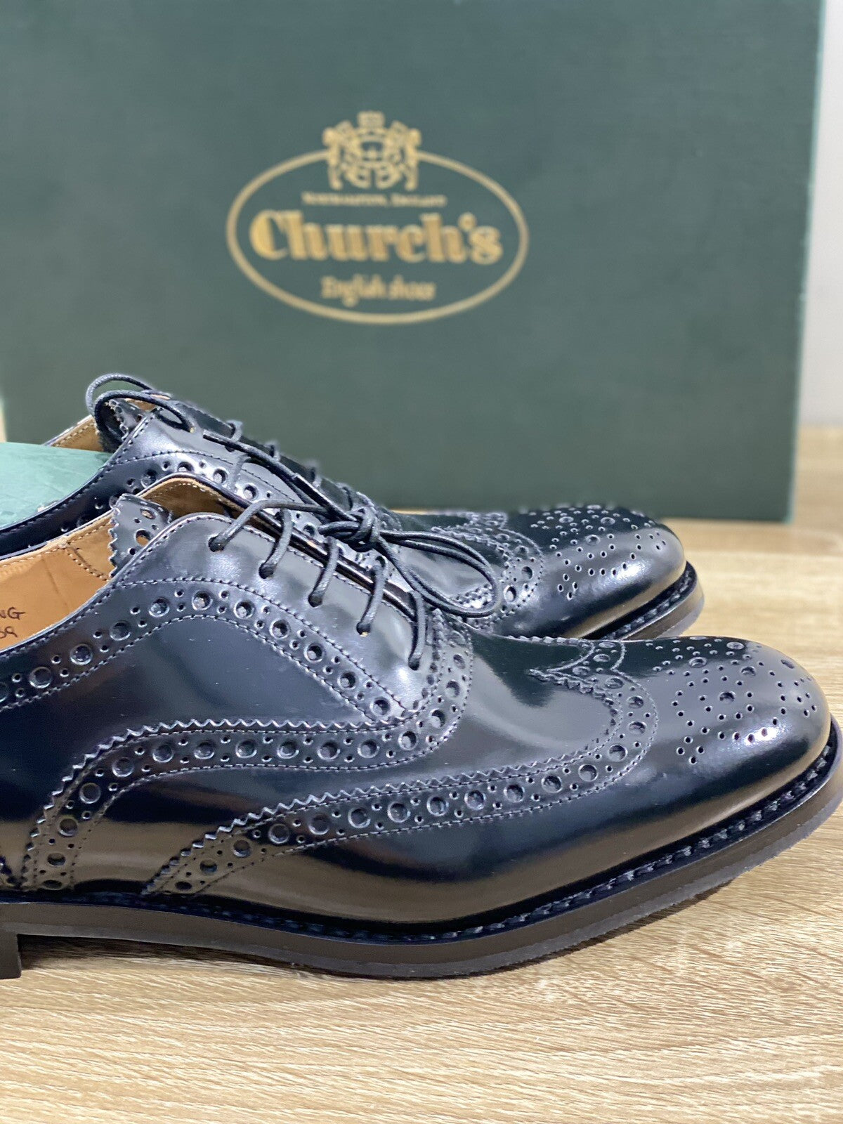 Church’s Burwood W scarpa donna pelle Nera Polish Binder church’s donna 39.5