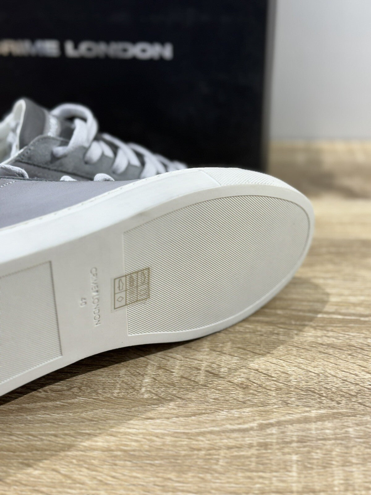 Crime London Sneaker Uomo Low Top Essential Pelle Casual Men Shoes 40