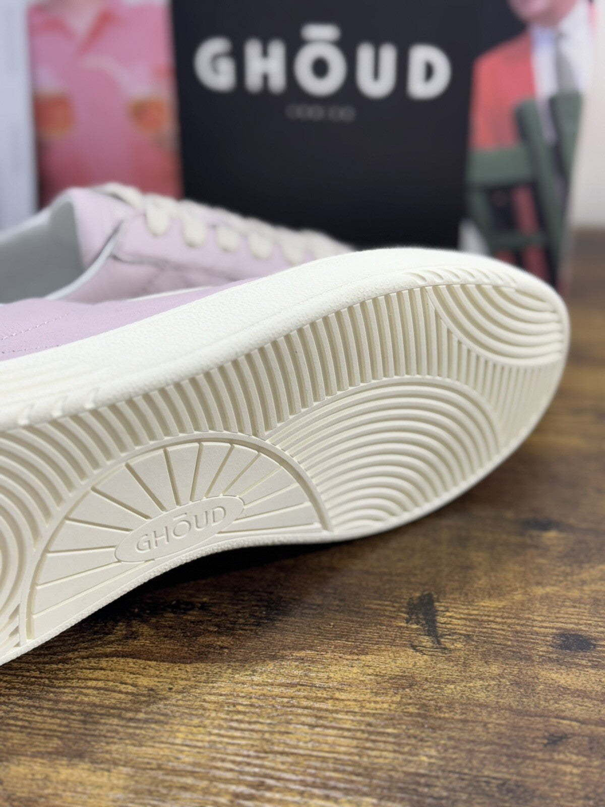 Ghoud Sneaker Donna Lido Low Pelle Pink Casual Woman Sneaker 39