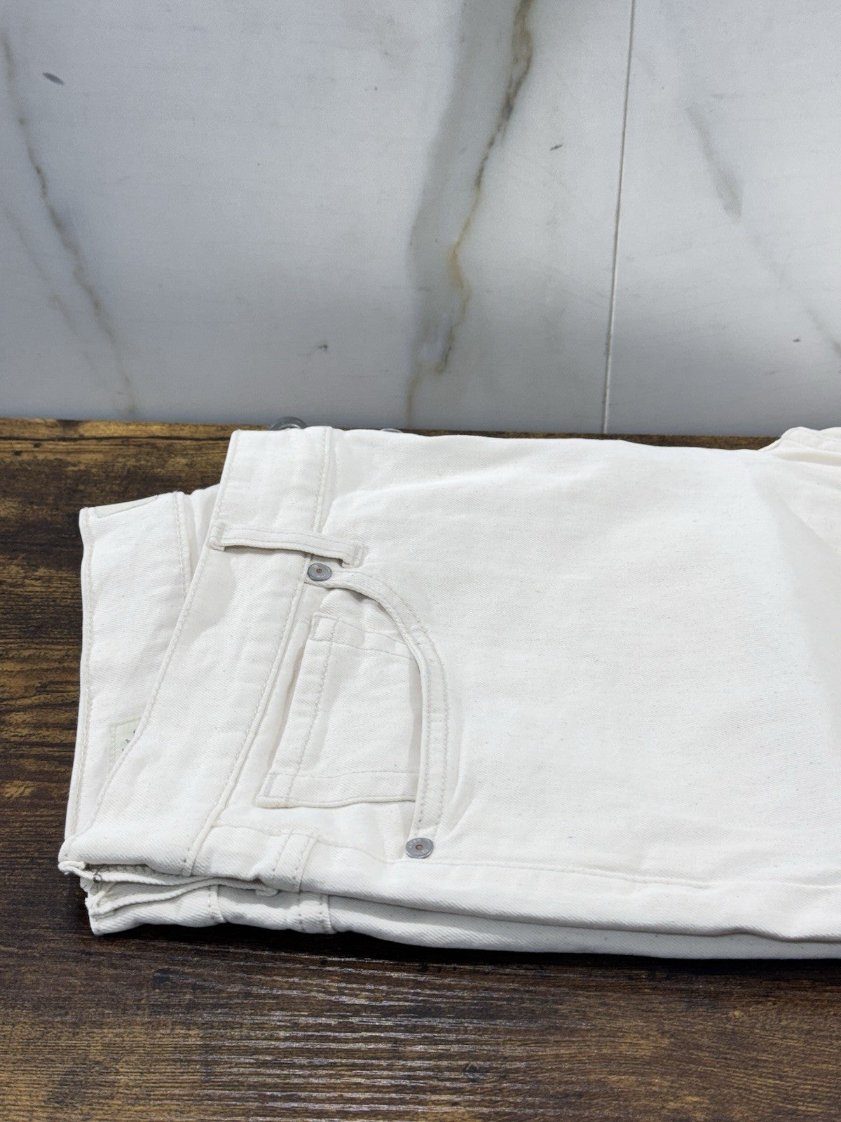 Tela Genova Jeans Cosmy Colore Ecru Cotone Icon Tela Genova Jeans 34