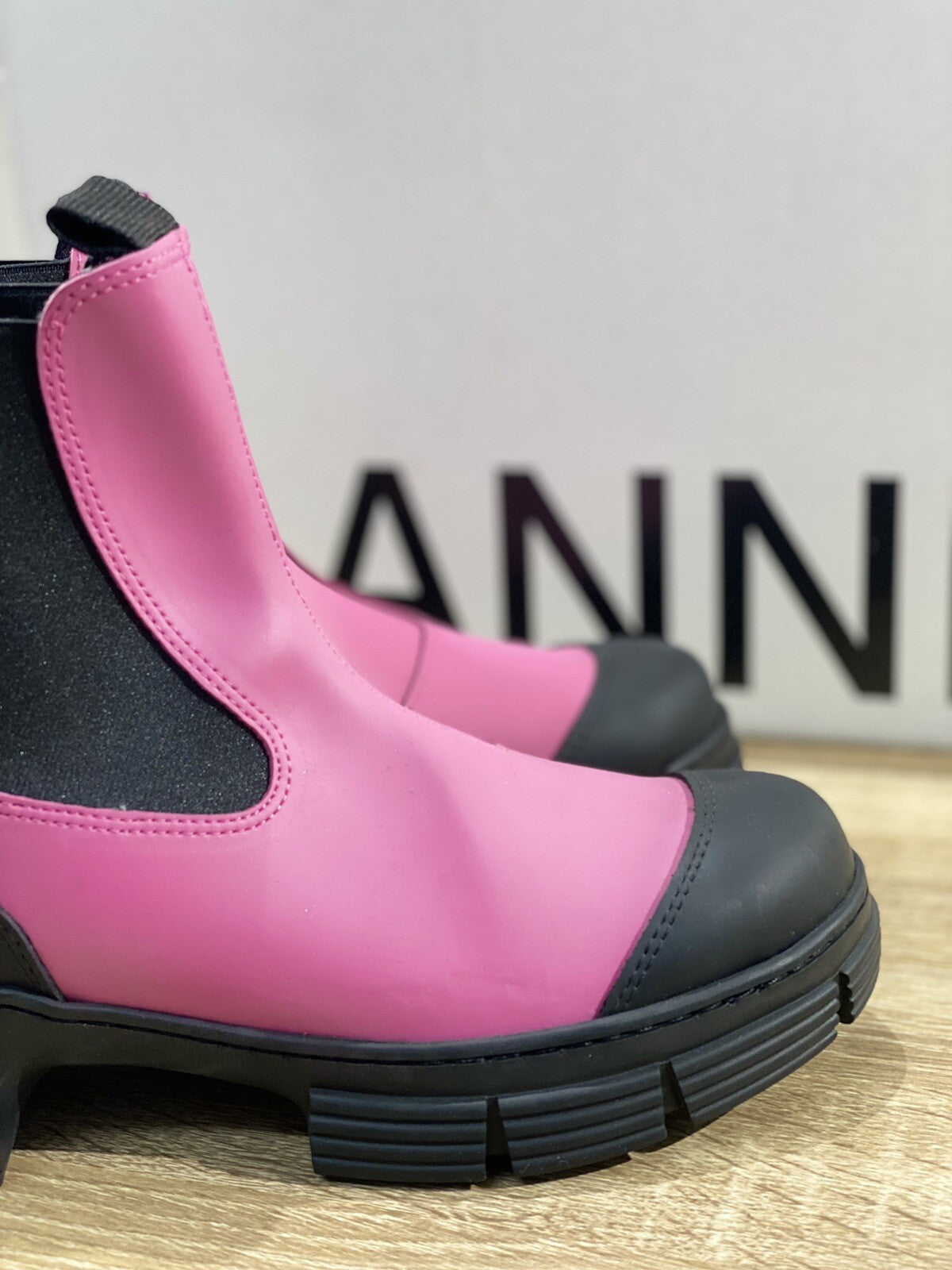 Gannì Combat Boot Donna S1553 Pink Gum Boot Woman 37