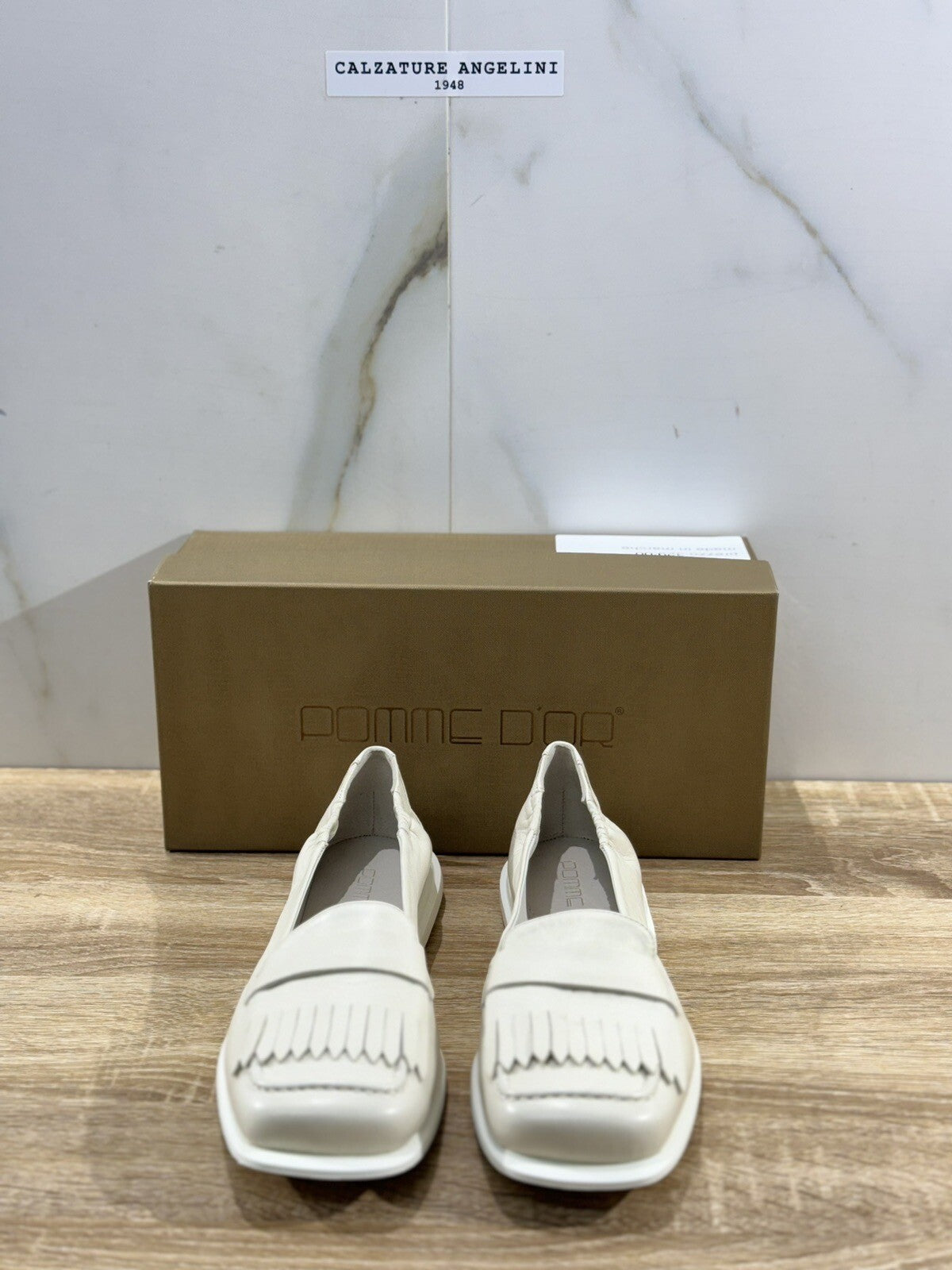 Pomme D’or Mocassino Donna Pelle Crema Luxury Handmade Woman Pomme D’or 39
