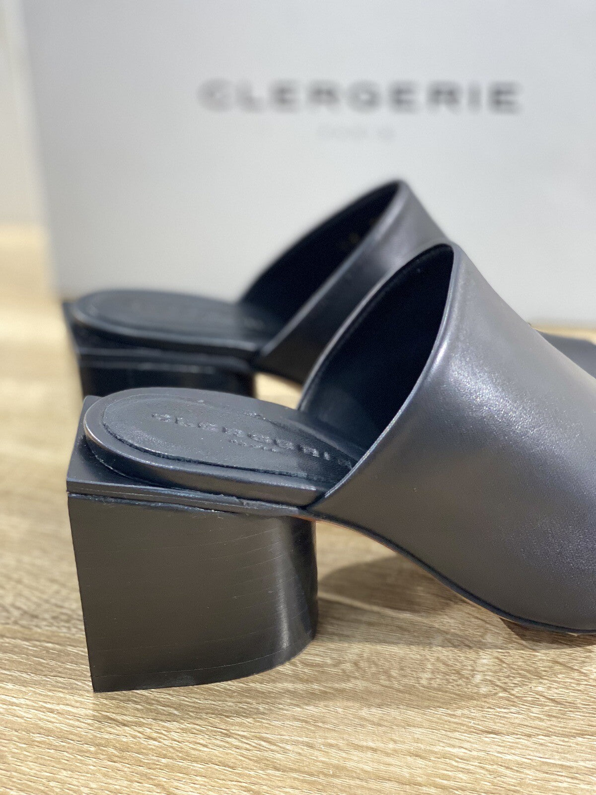 Clergerie Sandalo Donna Edith Nero Pelle Luxury Clergerie Sandal 40