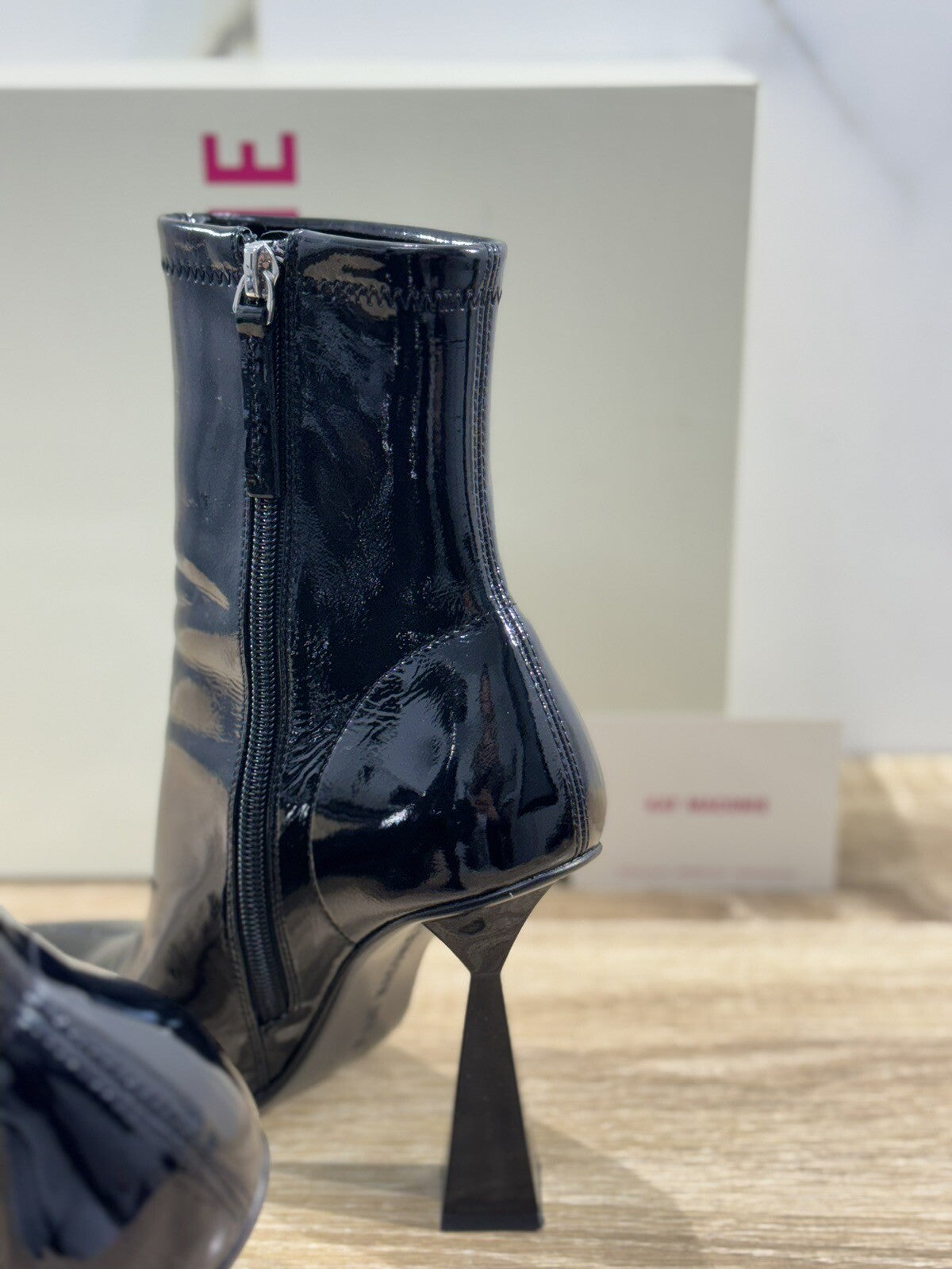 Kat Maconie Stivaletto Donna Chika Pelle Nero Luxury Kat Maconie Boot 38