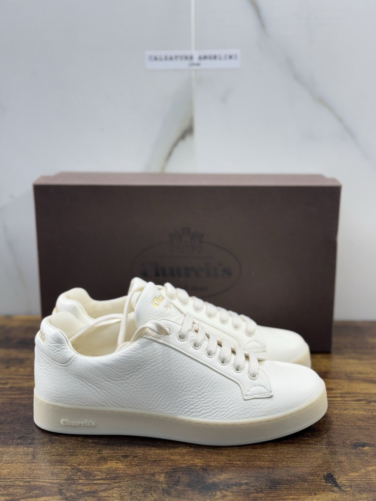 Church’s Ludlow Sneaker Pelle Cervo Ivory Luxury Uomo 40