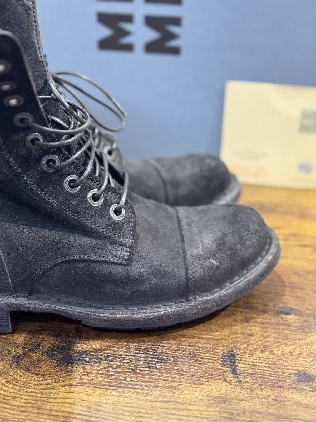 Moma Anfibio Boot Nero Fatto A Mano In Italia Luxury Moma Boot Donna 39
