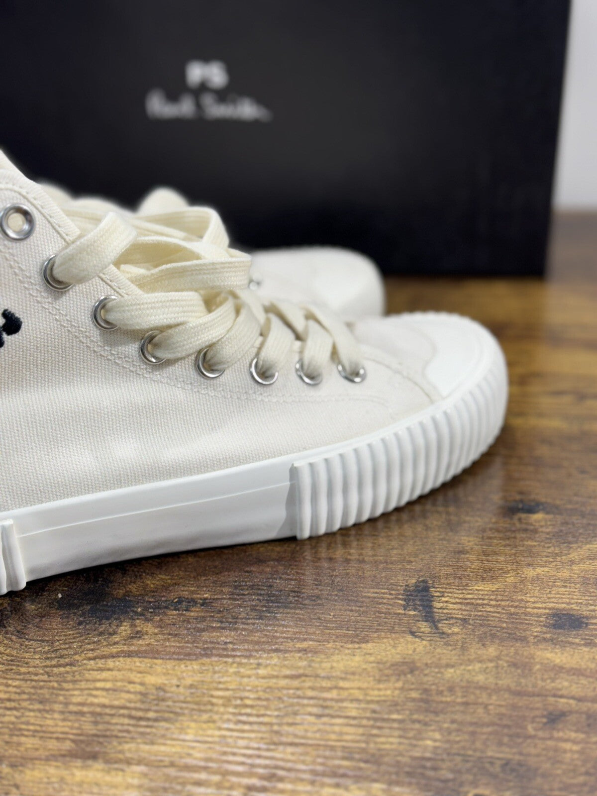 Paul Smith Sneaker Uomo Kibby Bianca Casual Luxury Men Shoe 39