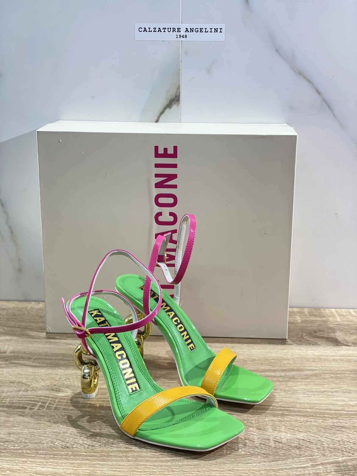 Kat Maconie Sandalo donna Main Pelle Multi luxury kat maconie shoes 40