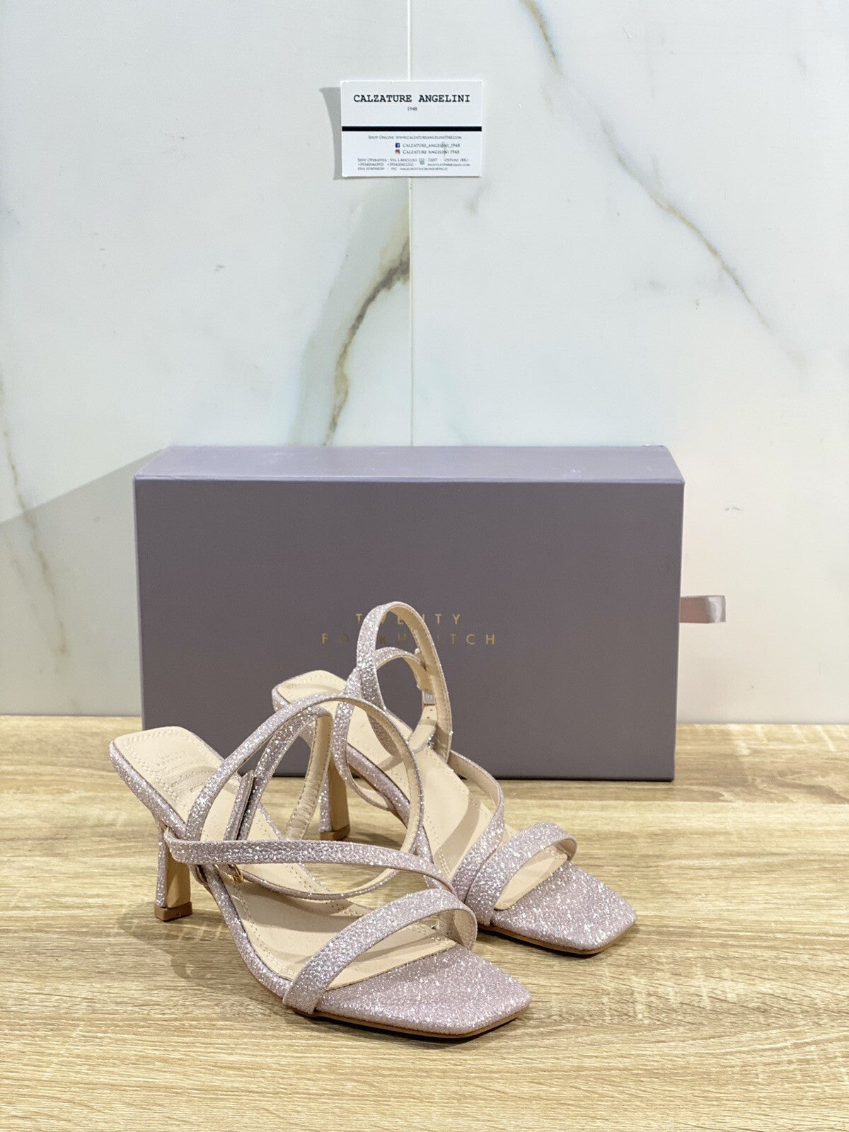 Twenty Fourhaitch Sparkling Sandal Donna Rosa Casual 36