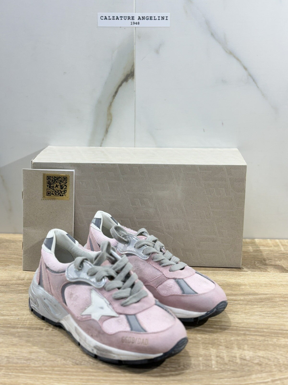Golden Goose Sneaker Donna Dad Star Pink Luxury Woman Golden Goose 35