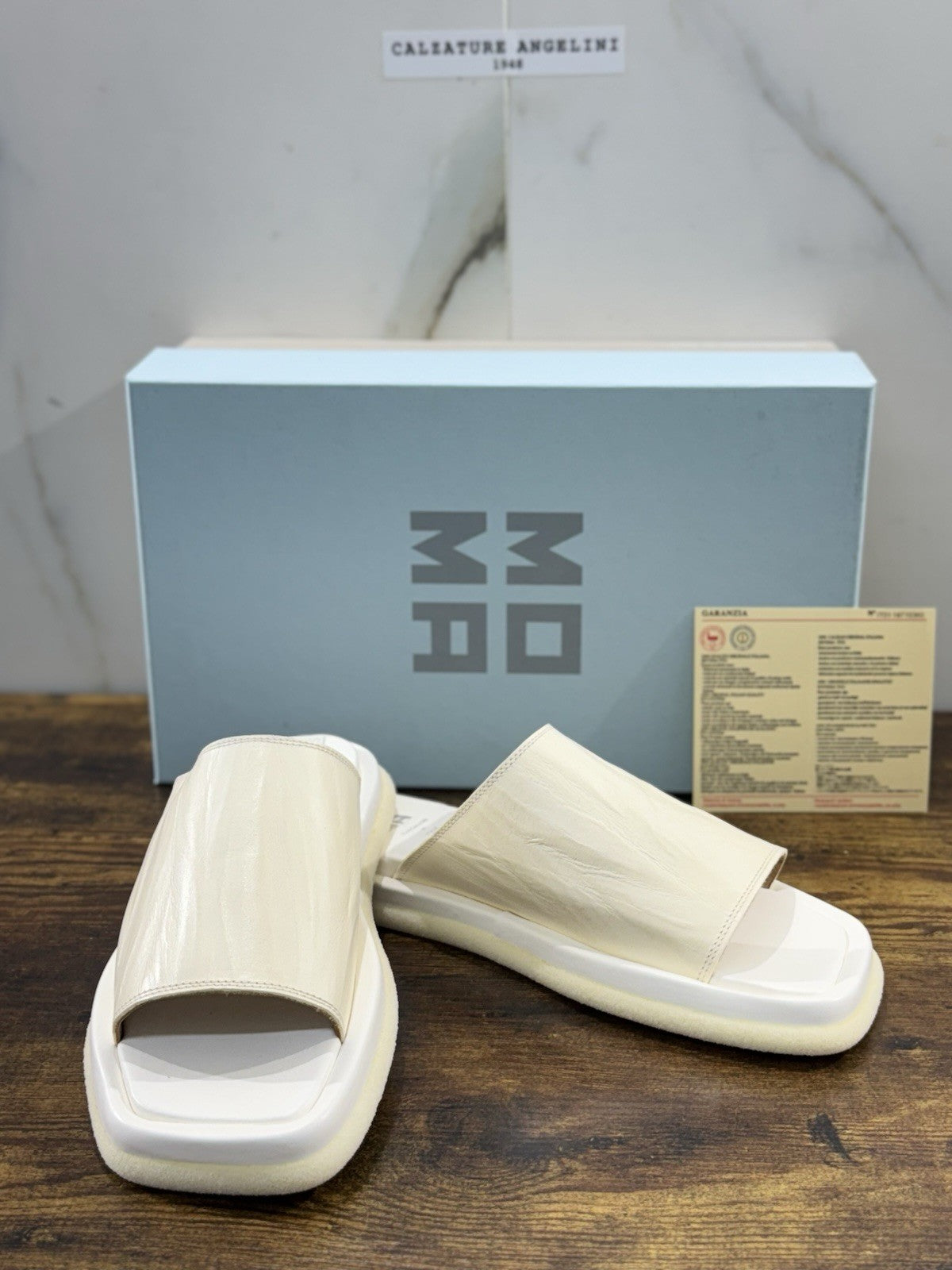 Moma Sandalo Pelle Bianco Luxury Handmade Moma Donna 39