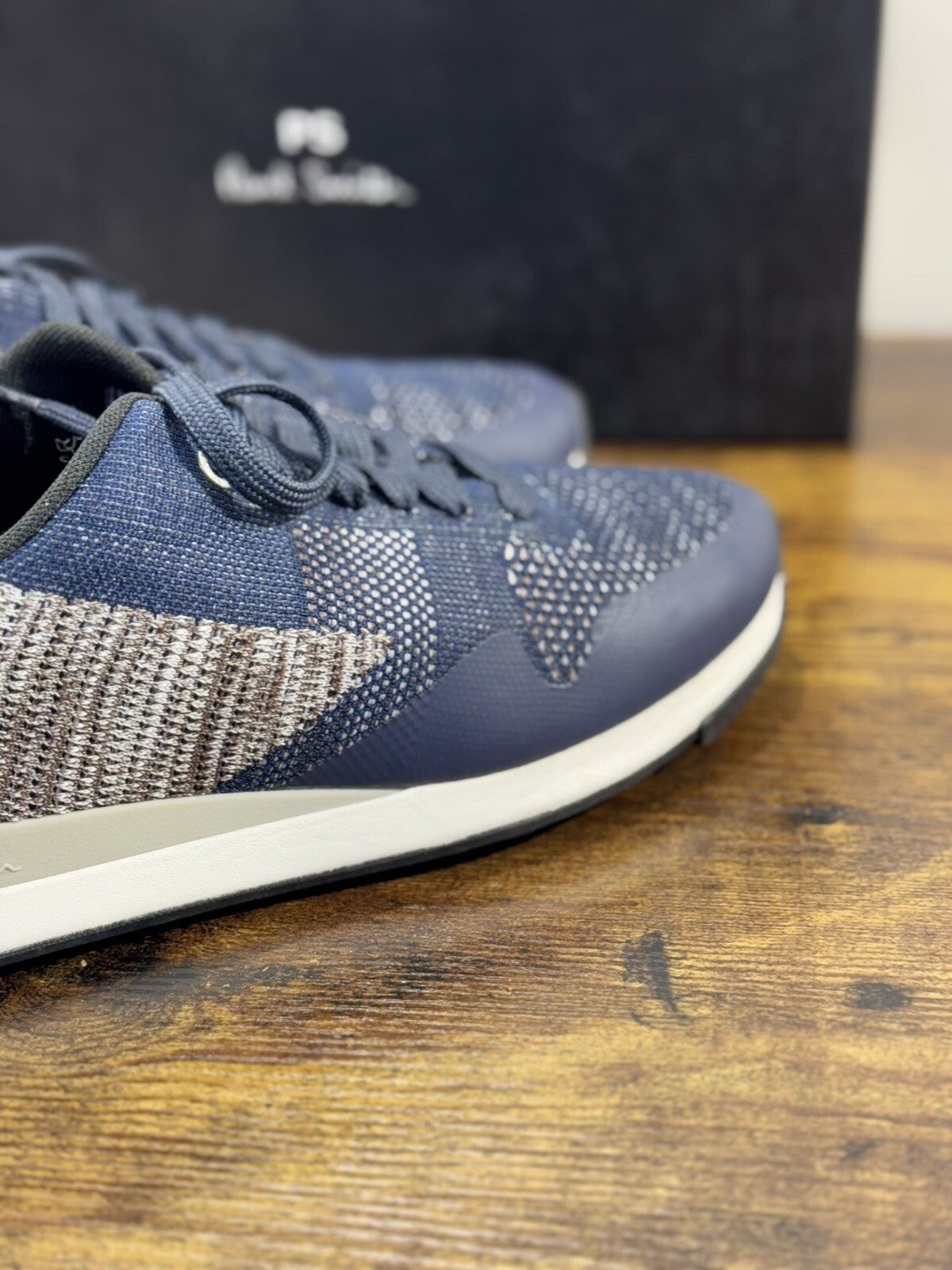 Paul Smith Sneaker Uomo Rappid Blu Casual Luxury Men Shoe 40