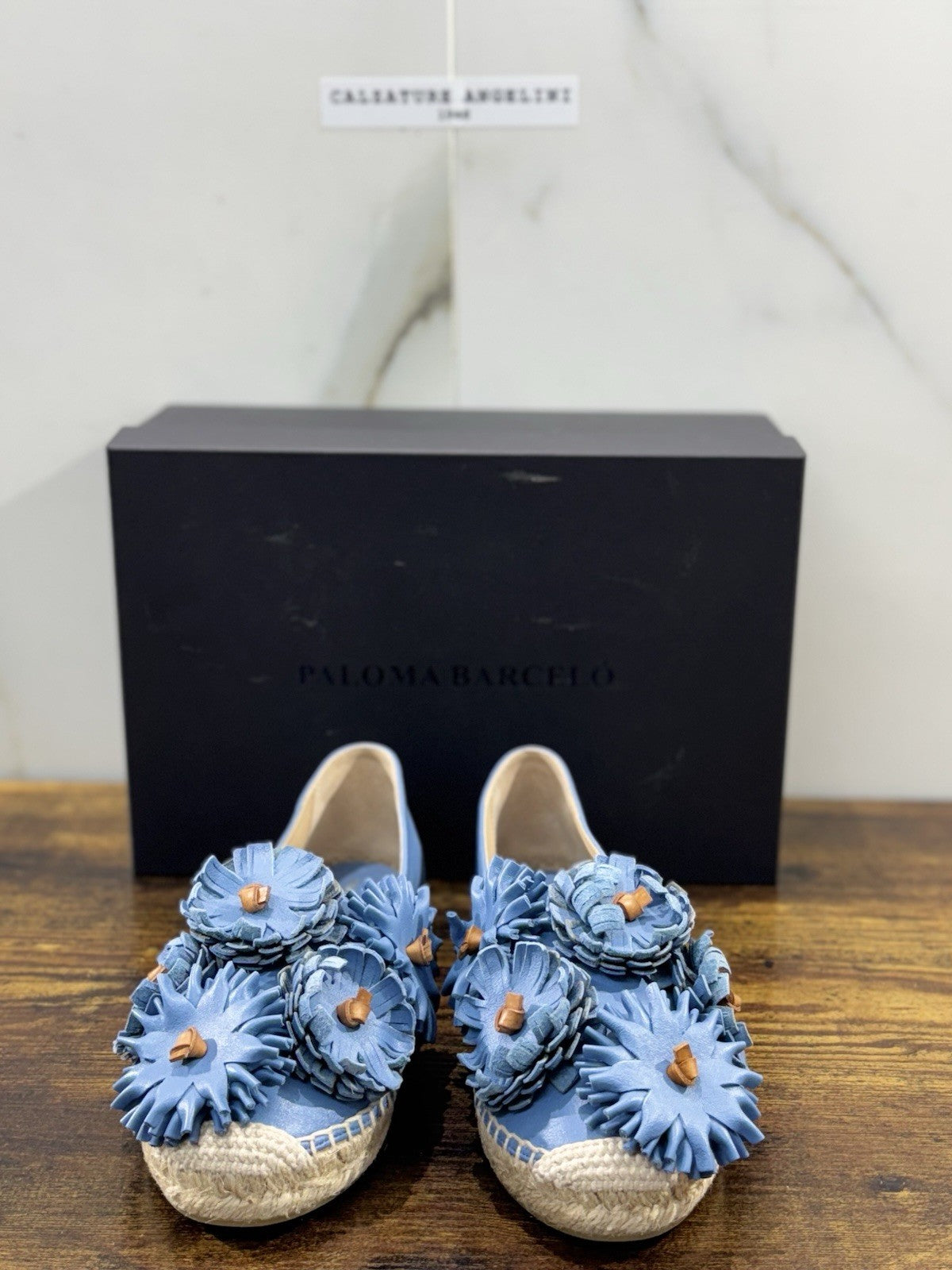 Paloma Barcelo’ Espadrilles Pelle Jeans Giada Donna 36