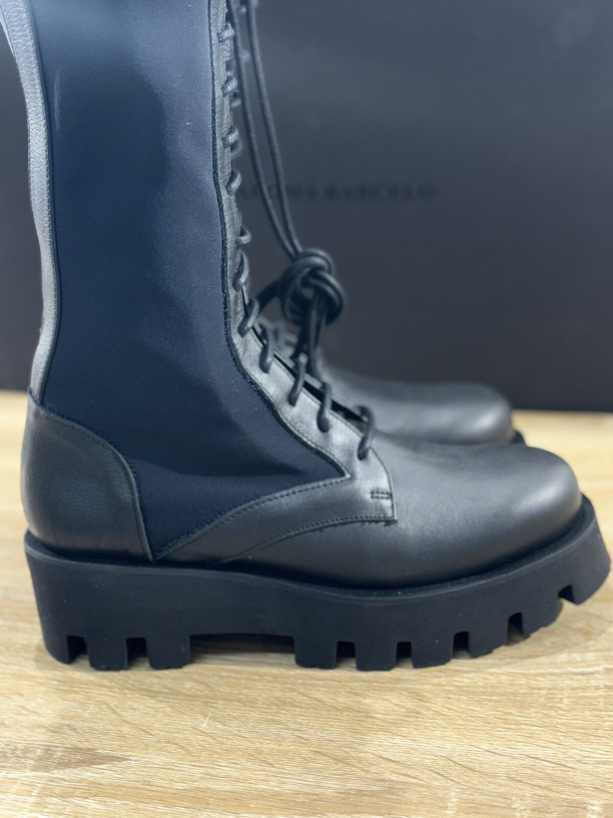 Paloma Barcelo’ Anfibio Donna Agneta Pelle Nero Casual Boot Paloma Barcelo’ 39