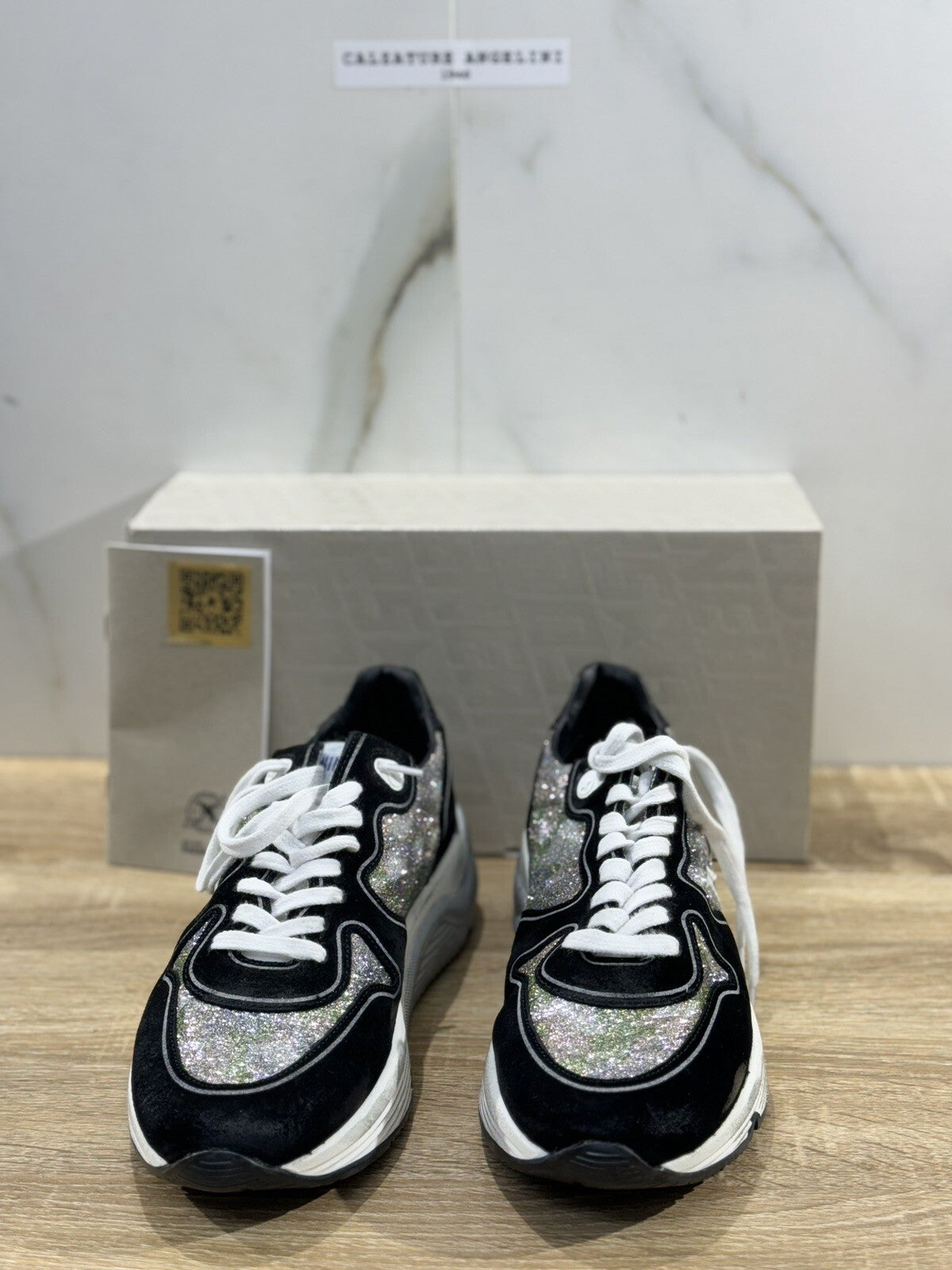 Golden Goose Sneaker Donna Running Sole Pelle Luxury Woman Golden Goose 40