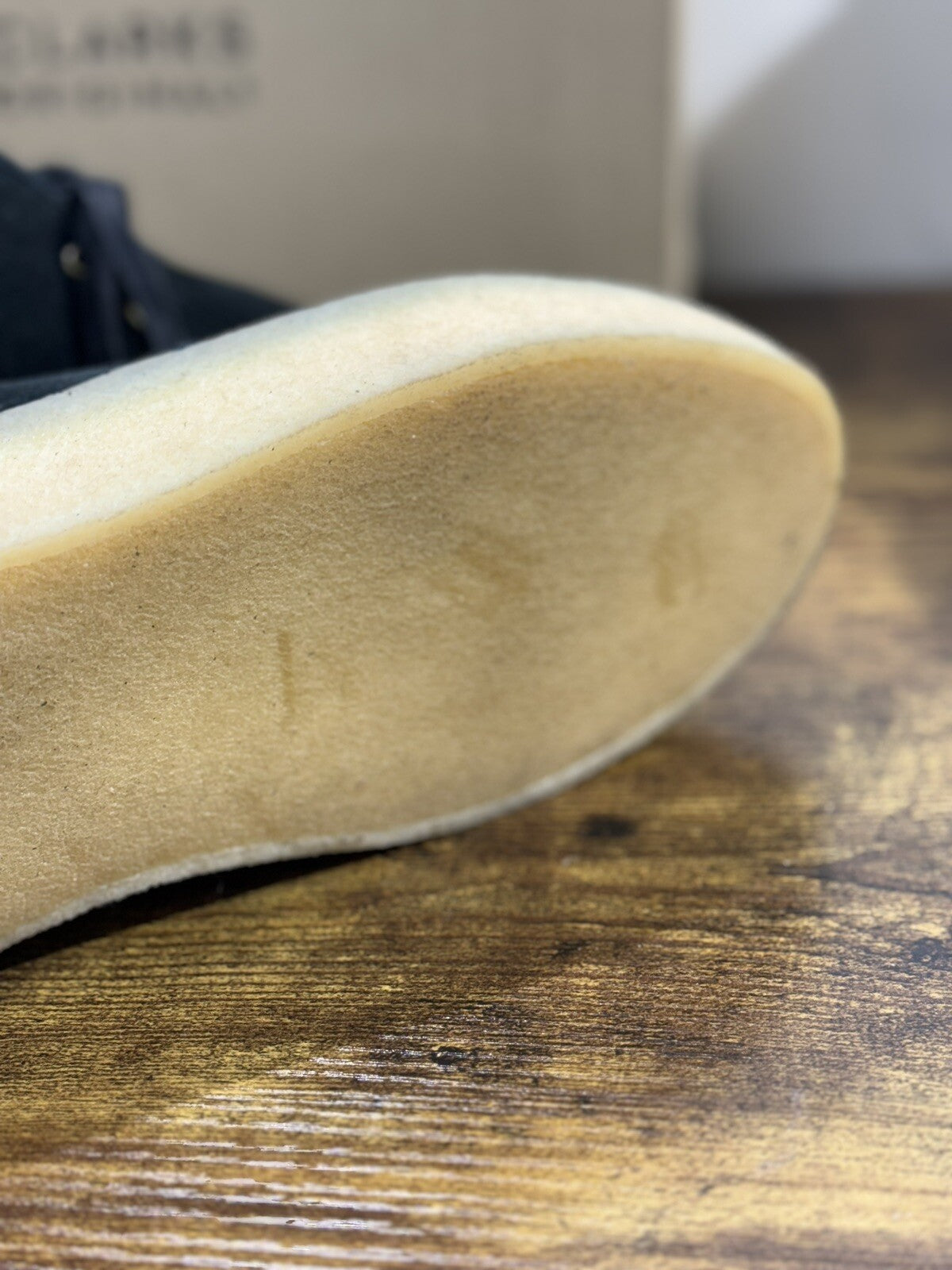 Clarks Desert Cup Boot Scarpa Uomo Suede Nero Icon Clarks Men Shoes 45