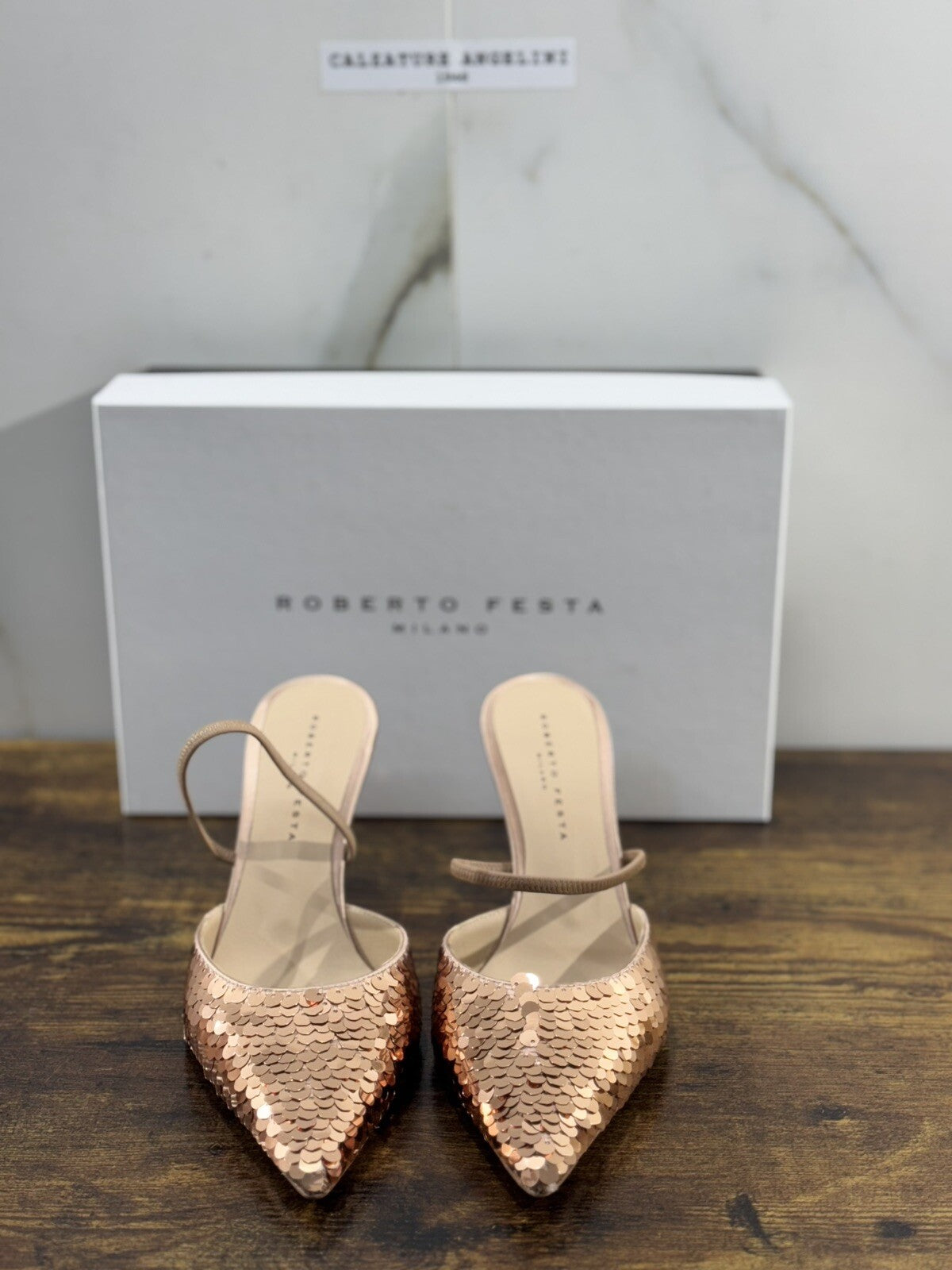 Roberto Festa Milano Scarpa Donna Podik Raso Vanilla Luxury Shoes 38