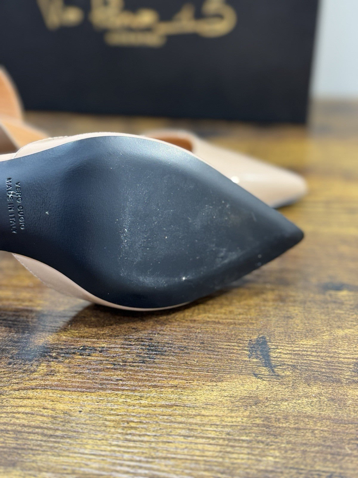 Via Roma 15 Sling Back Vernice Blush Donna 36