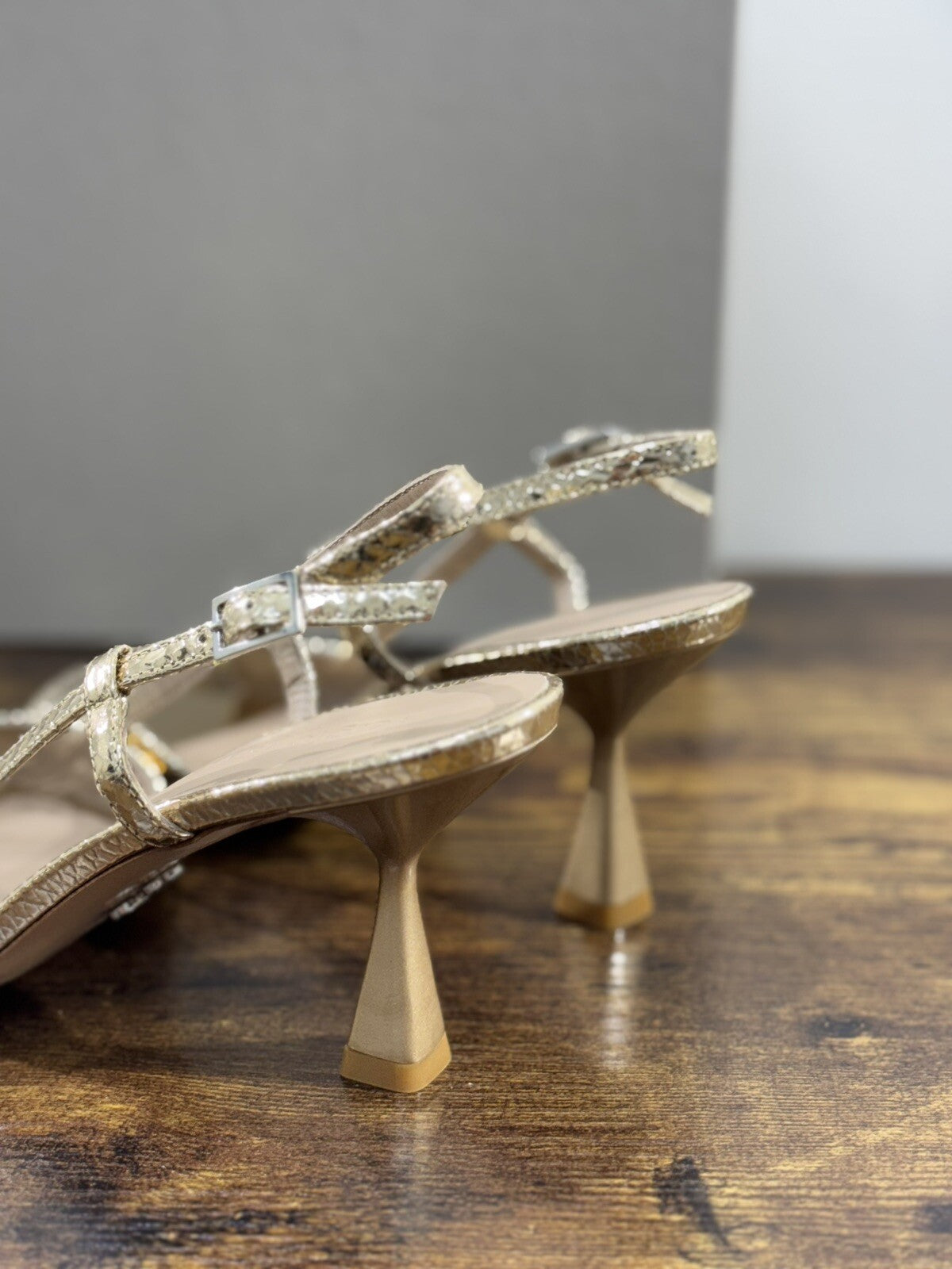 Sergio Levantesi Sandalo Oro Ilenia Luxury Woman Sandal 38