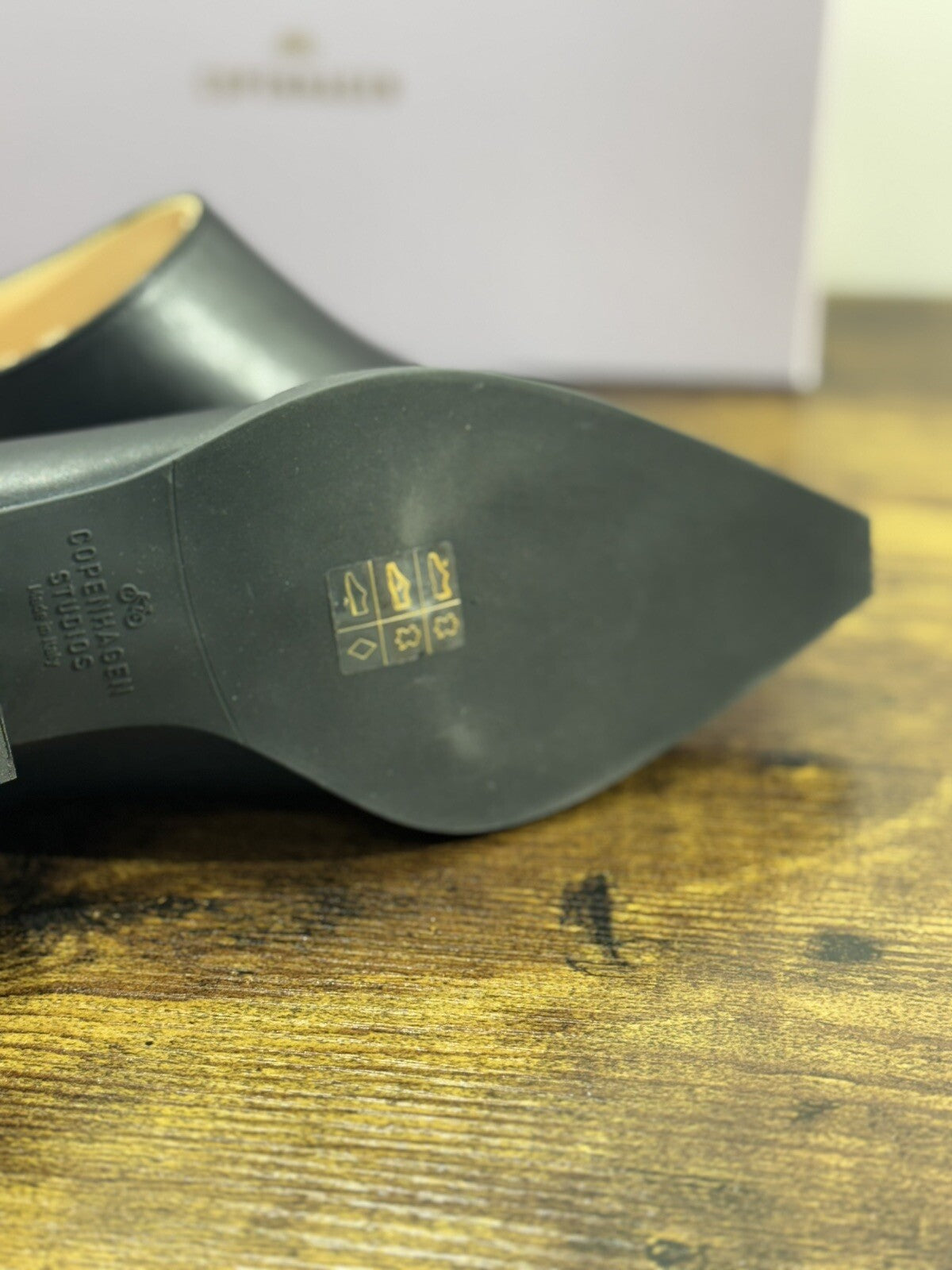 Copenaghen Sabot Donna Pelle Nero Casual Shoes Woman 37
