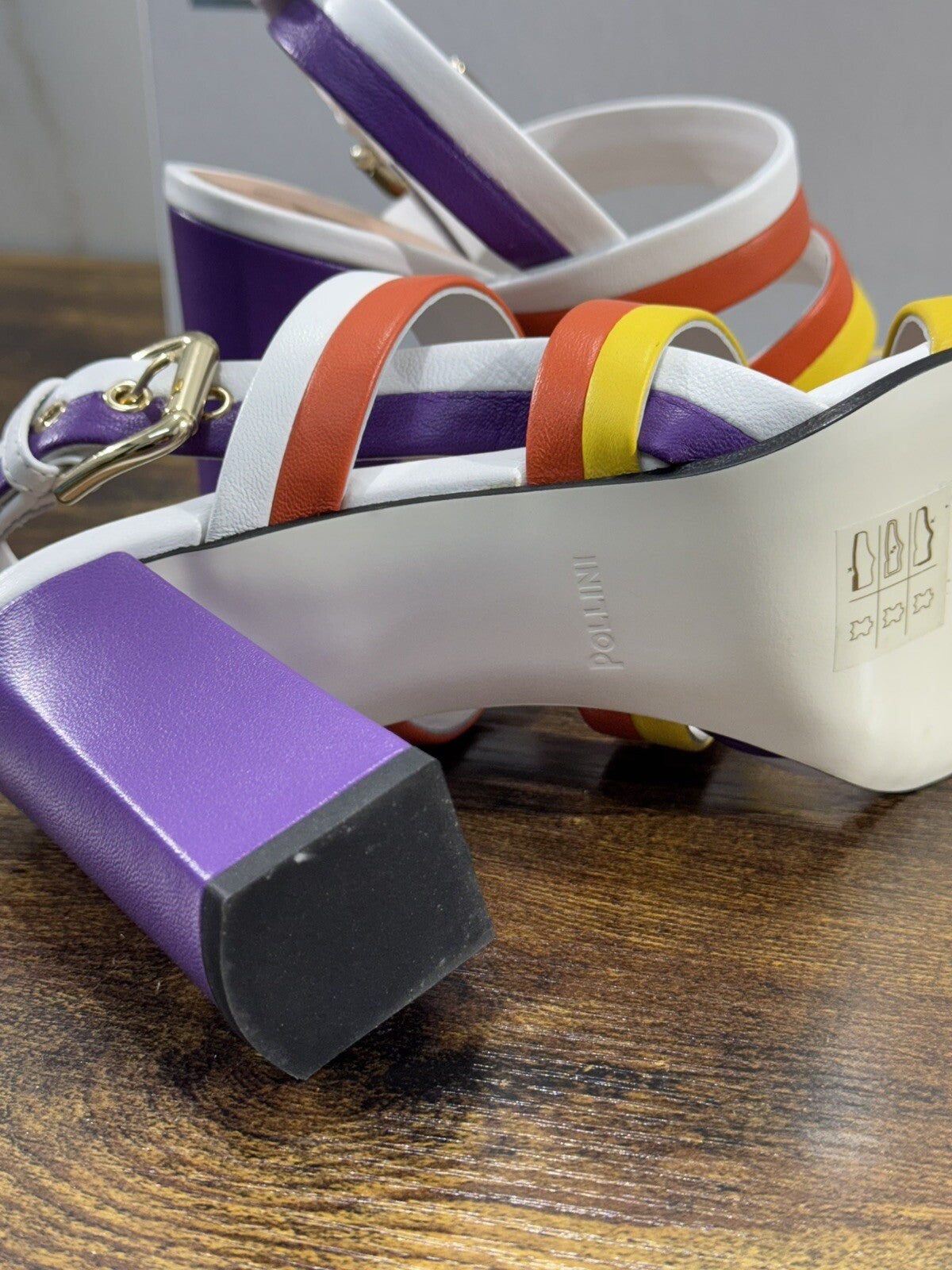 Pollini Sandalo Donna Pelle Bianco Luxury Woman Sandal Pollini Summer Icon 39