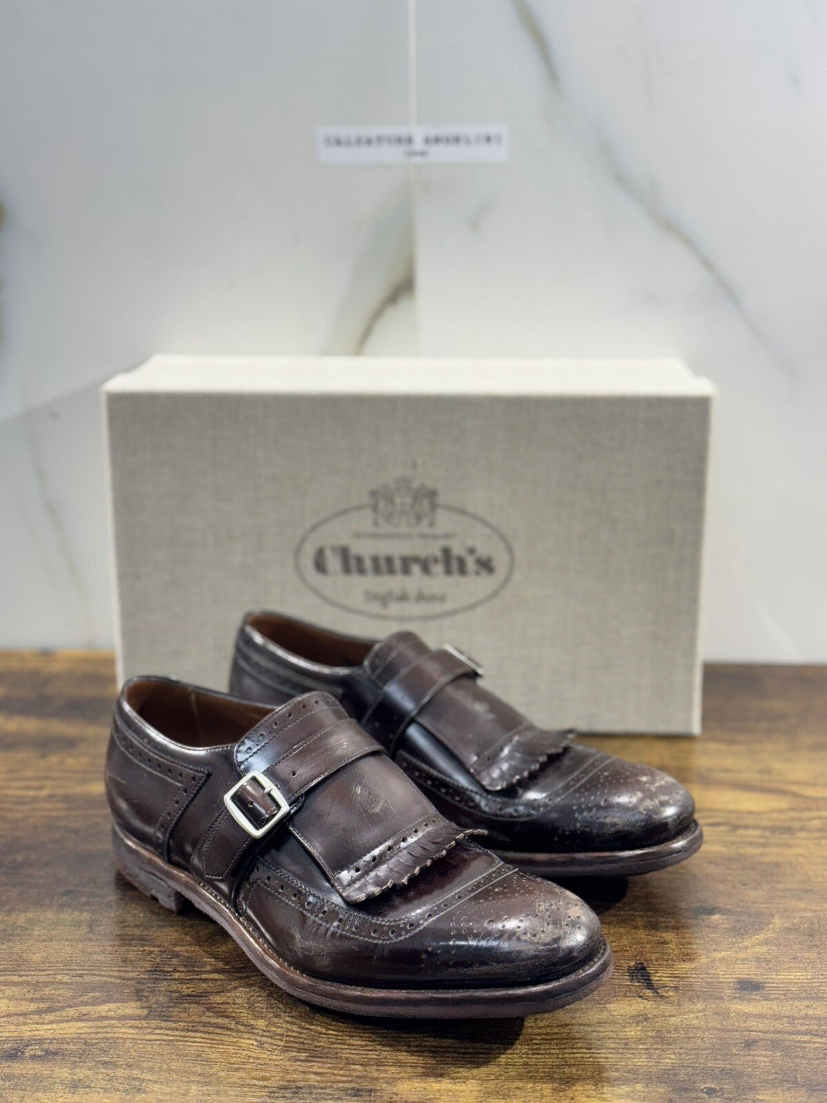 Church’s Shangai Mocassino Uomo Polish Brown Luxury Icon Men Church’s 40