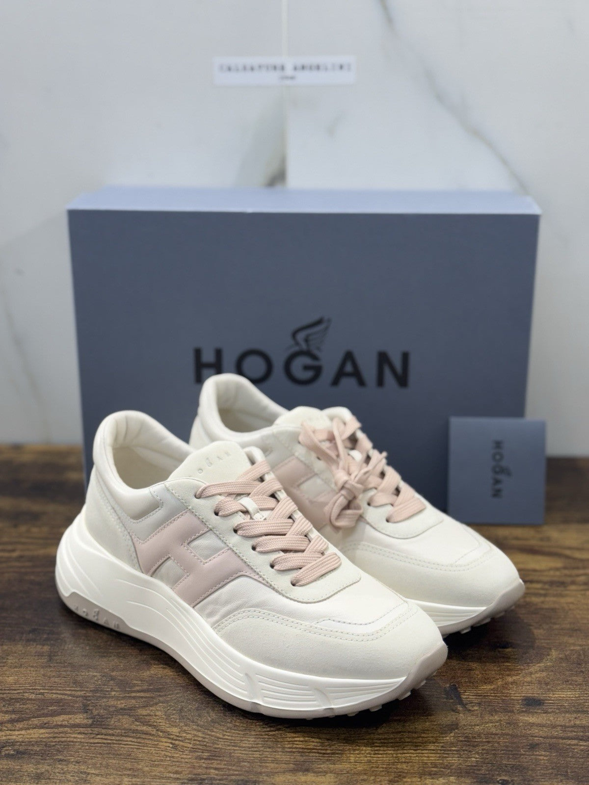 Hogan H669 Sneaker Pelle Casual Hogan Scarpe Donna 40