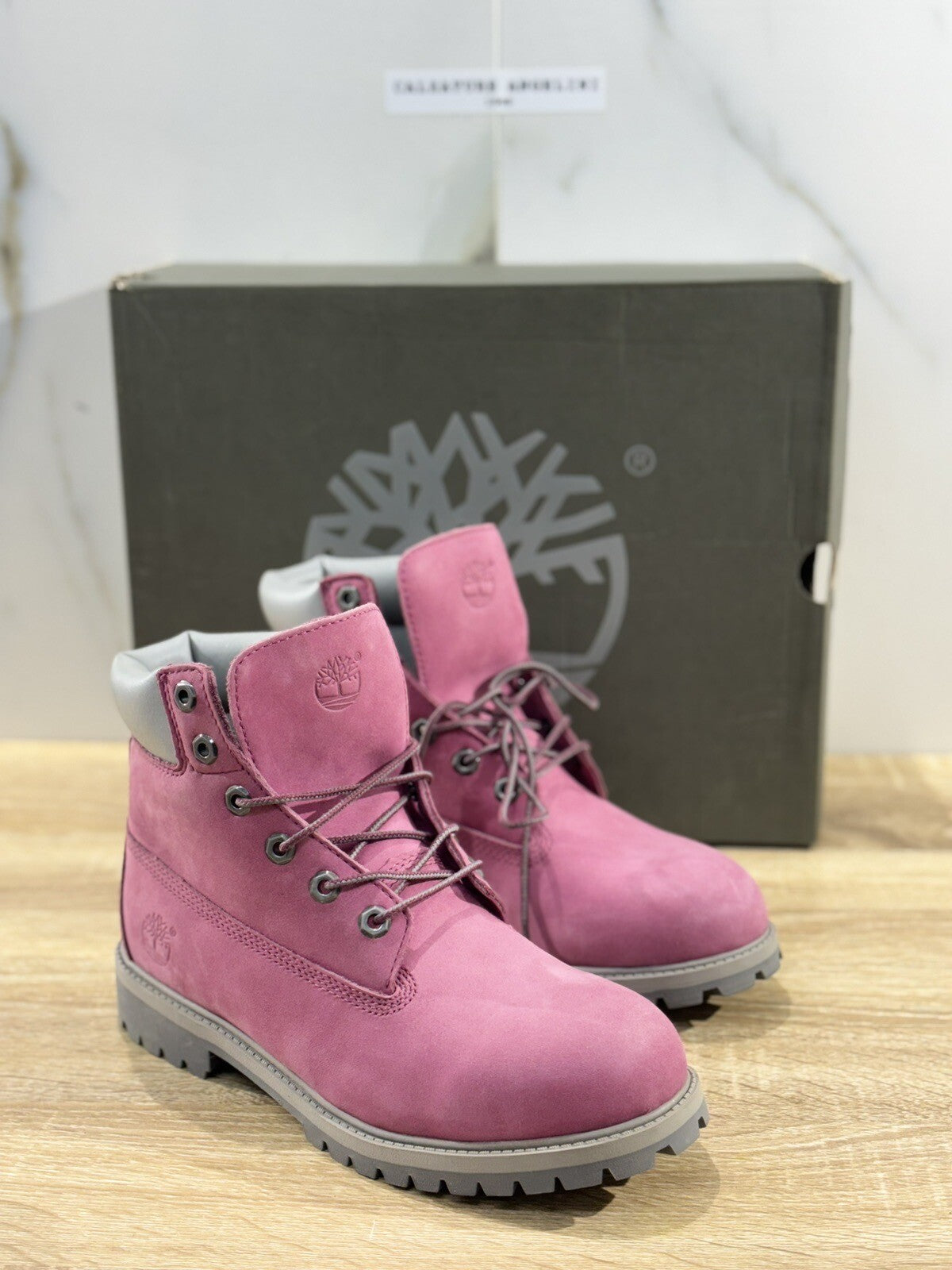 Timberland 6 Inch Pelle Junior Boot Pelle Timberland Icon Waterproof 30.5
